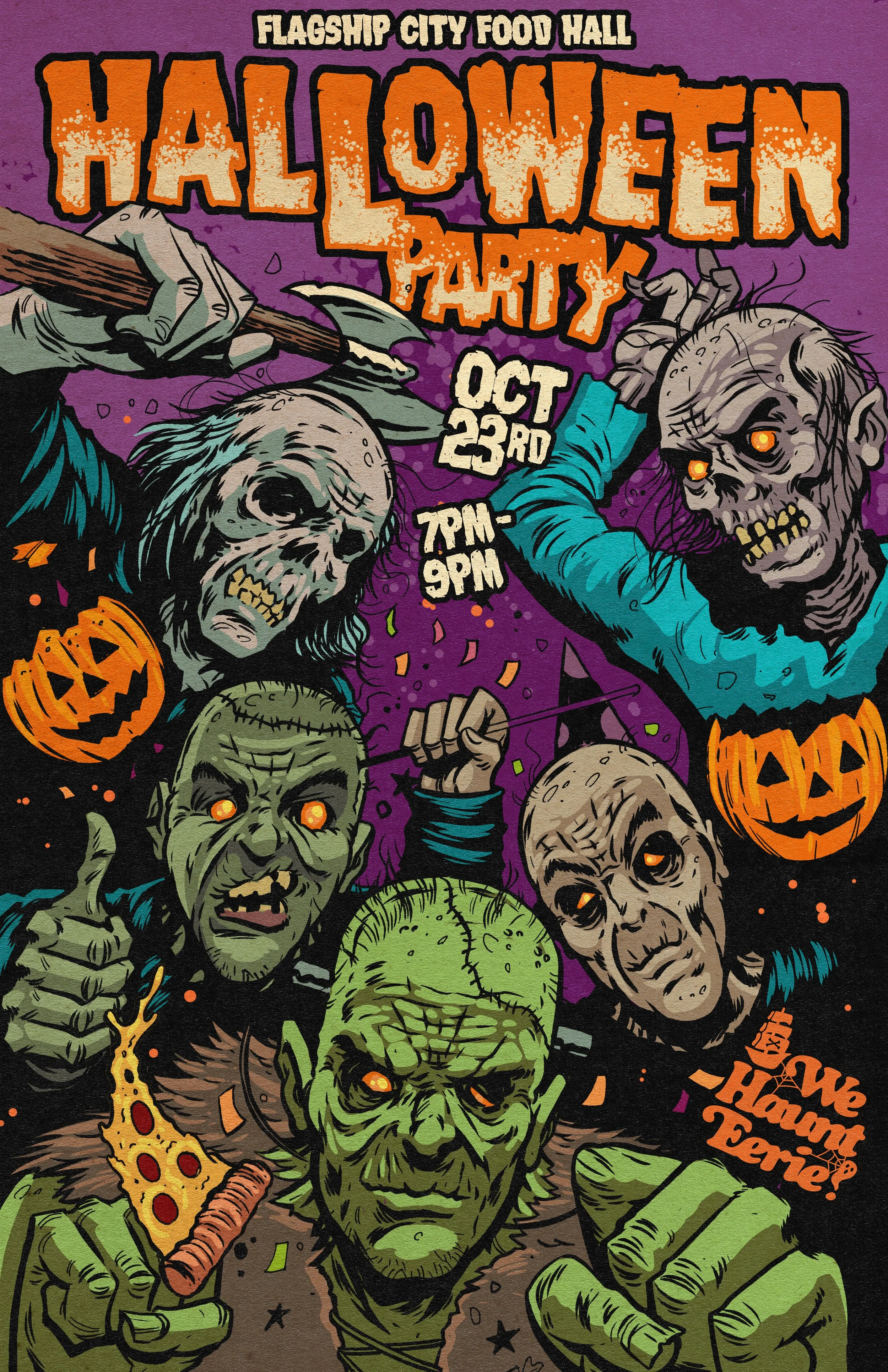 Halloween Party @ the Food Hall