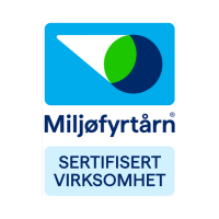 Miljøfyrtårn sertifisert logo