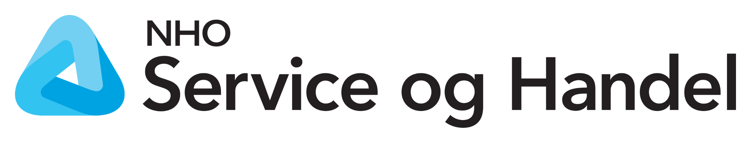 Logo til NHO Service og Handel