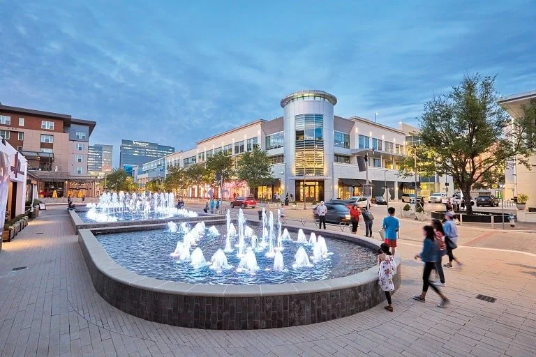Legacy West mixed-use commercial center in Plano Texas served by commercial backflow testing and compliance services