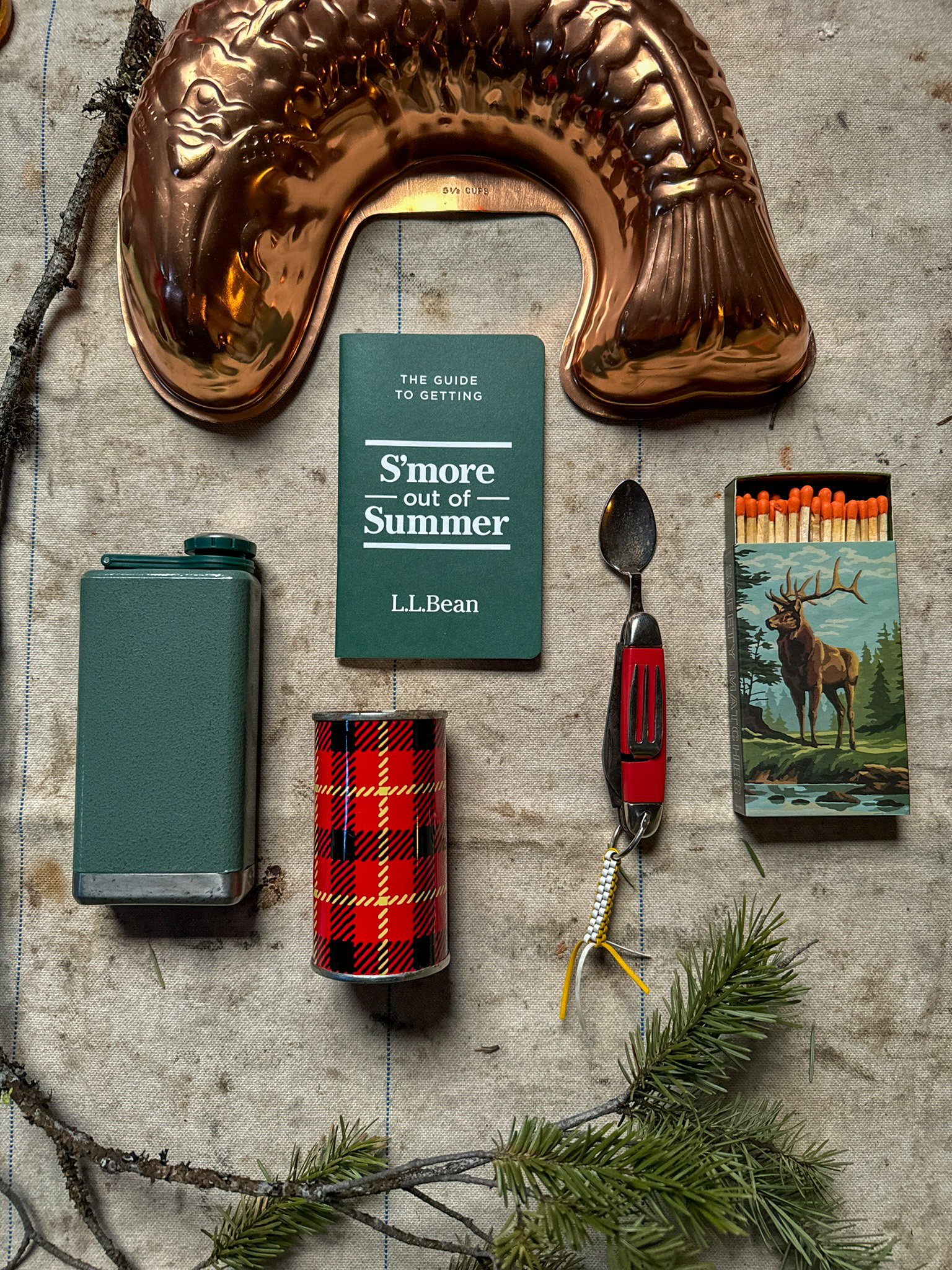 Vintage collection of household and camp items