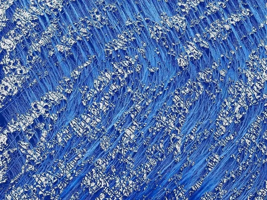 Une oeuvre bleu de Chae Sungpil