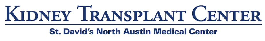 Logo for Kidney Transplant Center at St. David's North Austin Medical Center