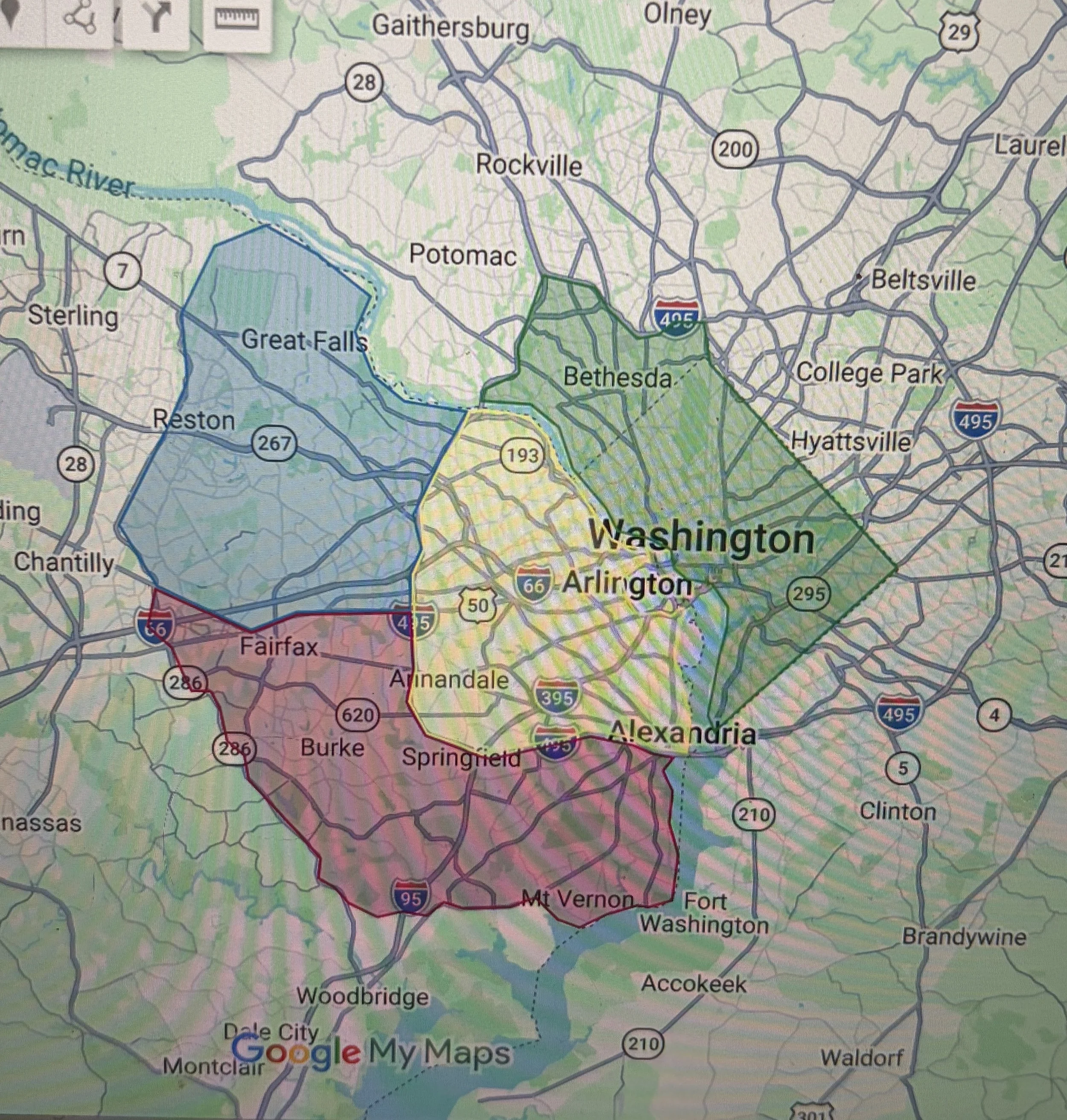 Service Area & Tolls