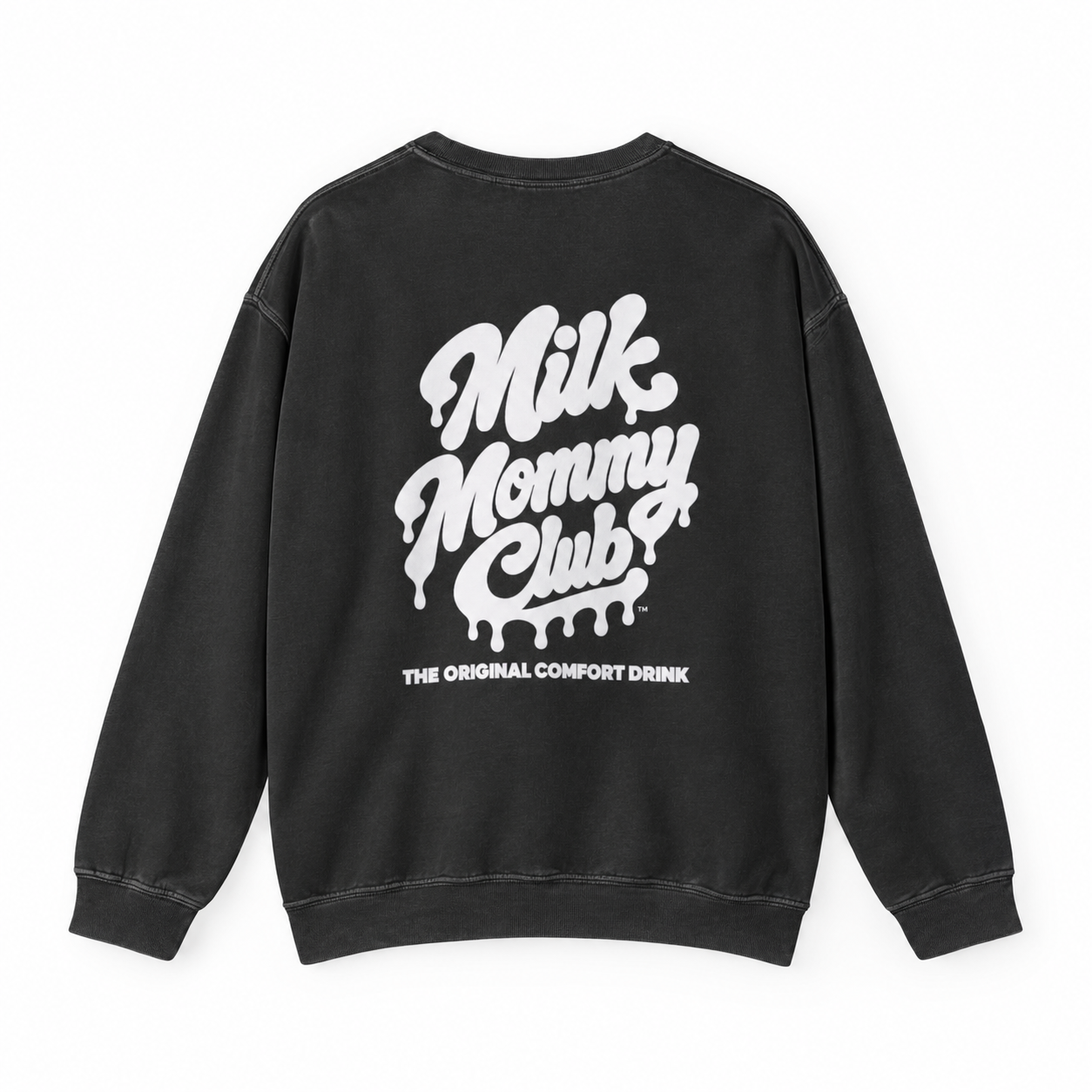 Pigment black Milk Mommy Club crewneck.png