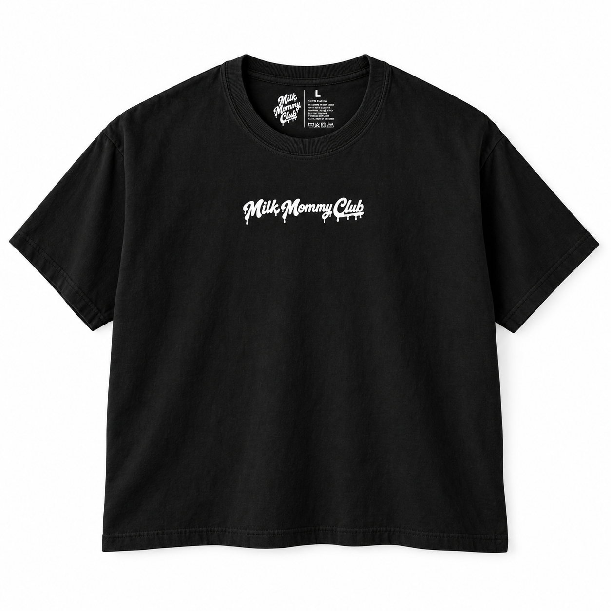 The Everyday Boxy Club Tee in Black