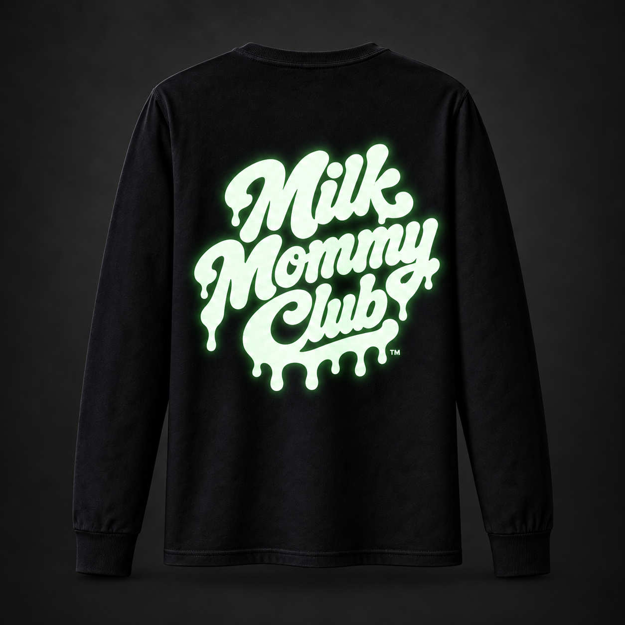 Black Long-Sleeve Shirt with Glowing Back Logo-2.png