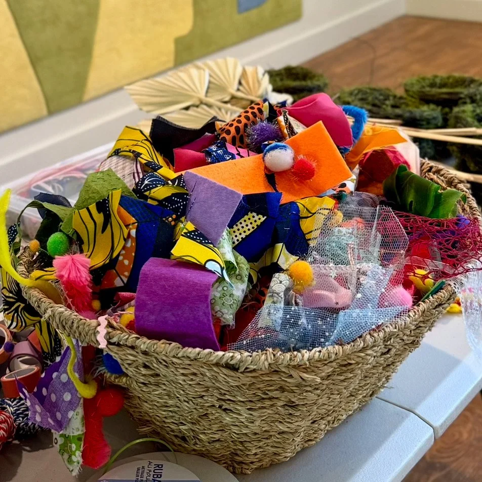 The scrap basket - it's enlarged about tenfold since! 