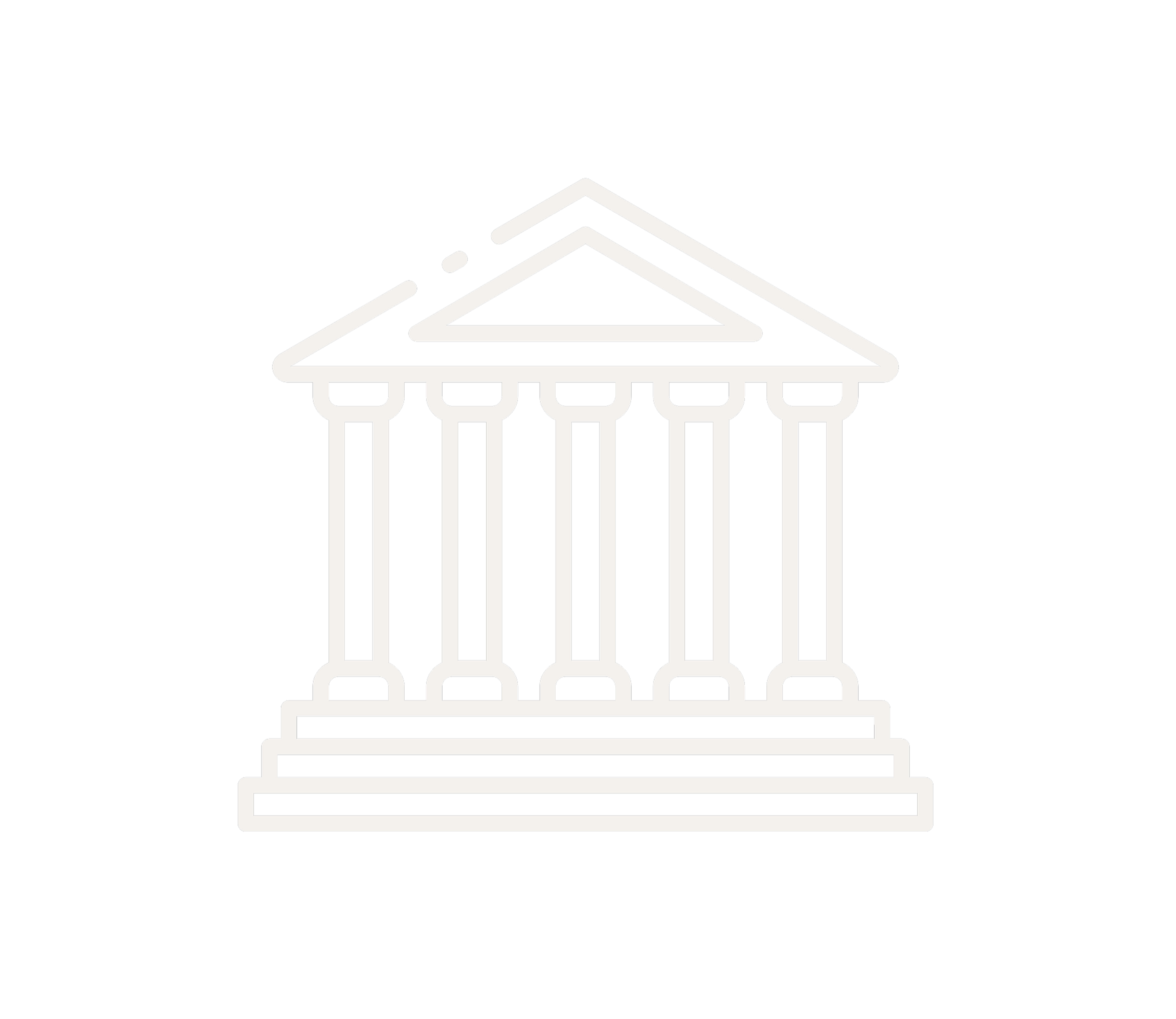 Ivory outline courthouse