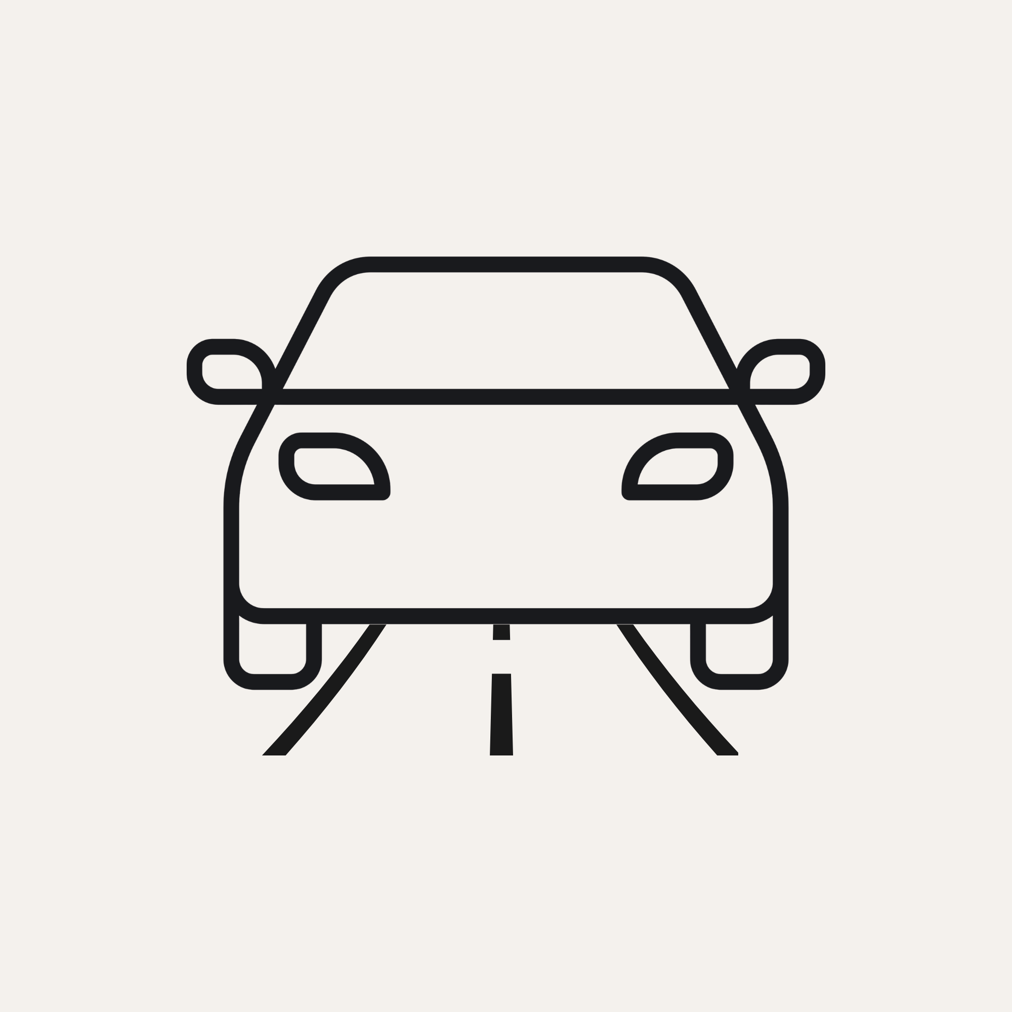 car outline in charcoal