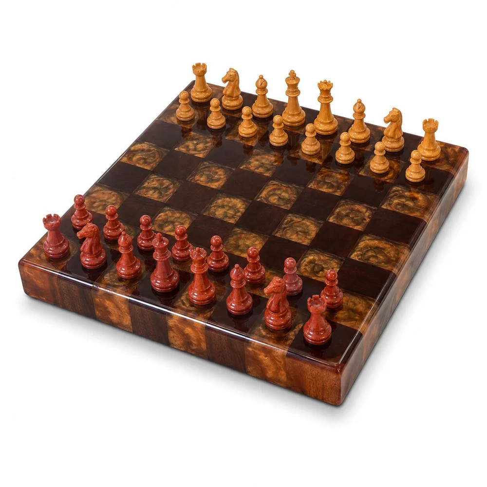 Copper Ember chessboard