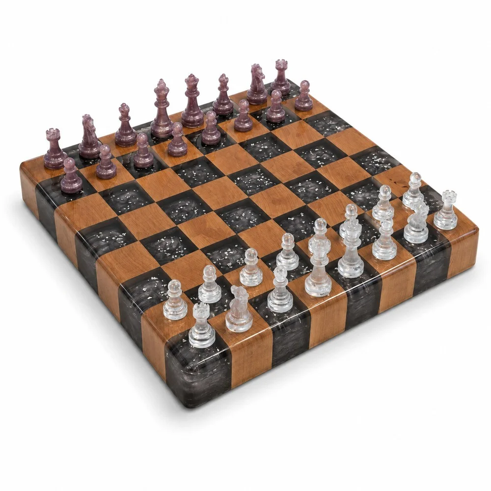 Silver Smoke chessboard
