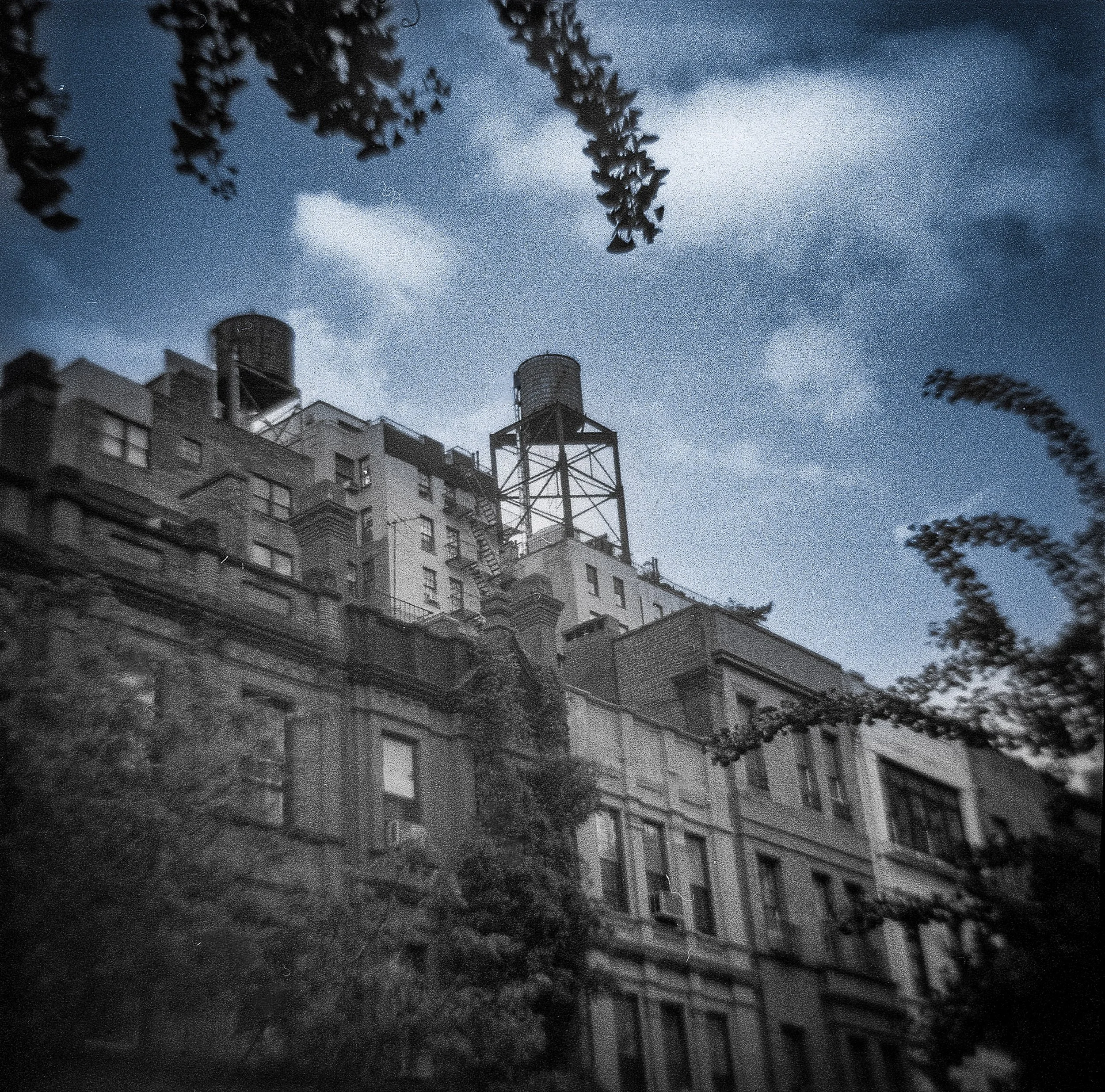 Skyline Central Park North   1988
13 X 19 inches 
Pigment Ink on Archival Paper