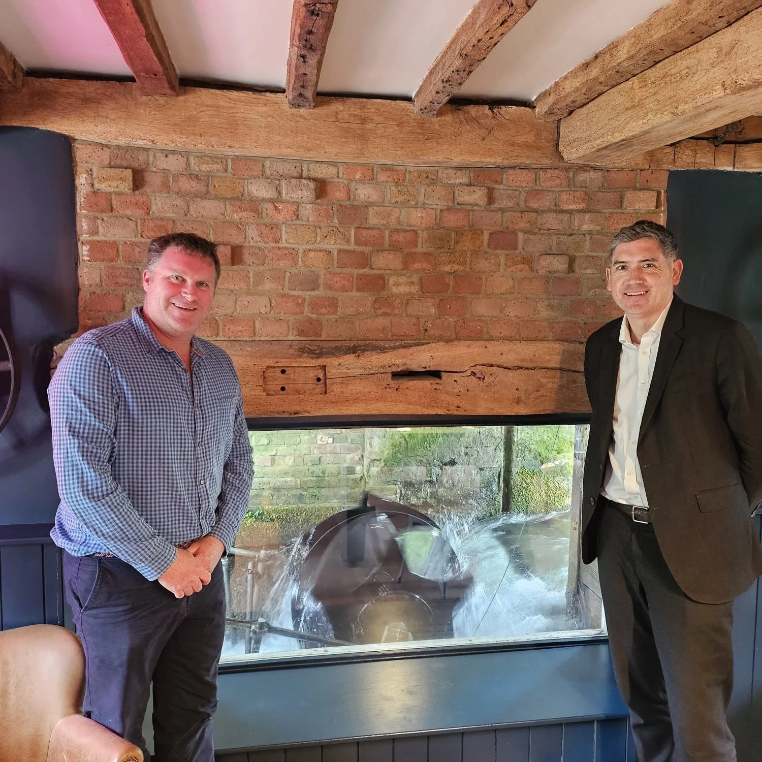 A couple of weeks ago, Sam Maitland had the pleasure of welcoming Luke Murphy MP to Hartley Mill to see our PicoStream turbine in action 🌊⚡

It was a great opportunity to talk about the future of clean energy in the UK - and how small-scale hydropow