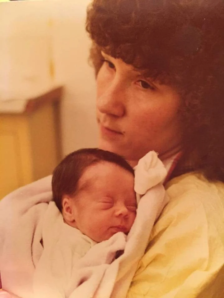 1981 - Sarah and Cindy