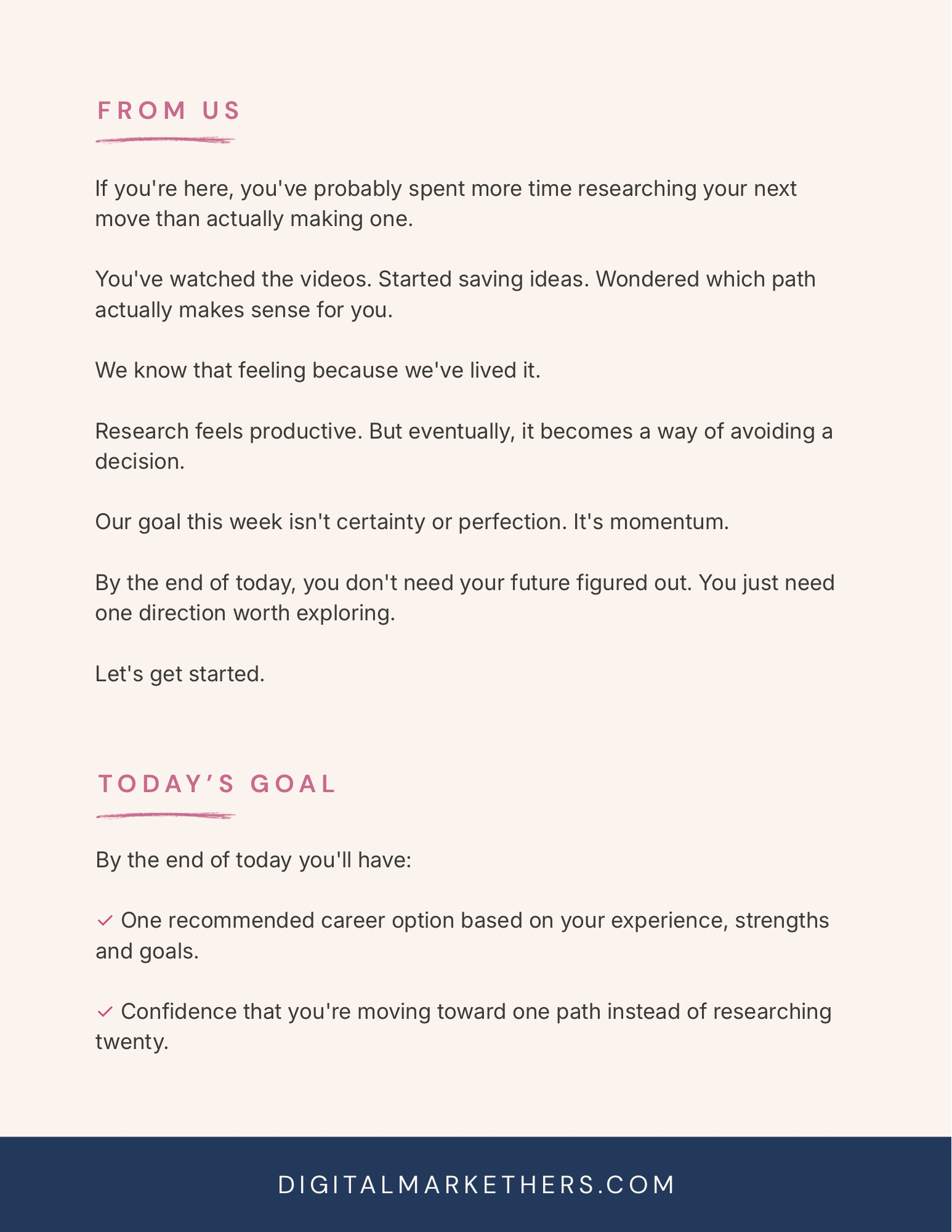 DigitalmarketHERs Build Your Next Move Sprint Page 4