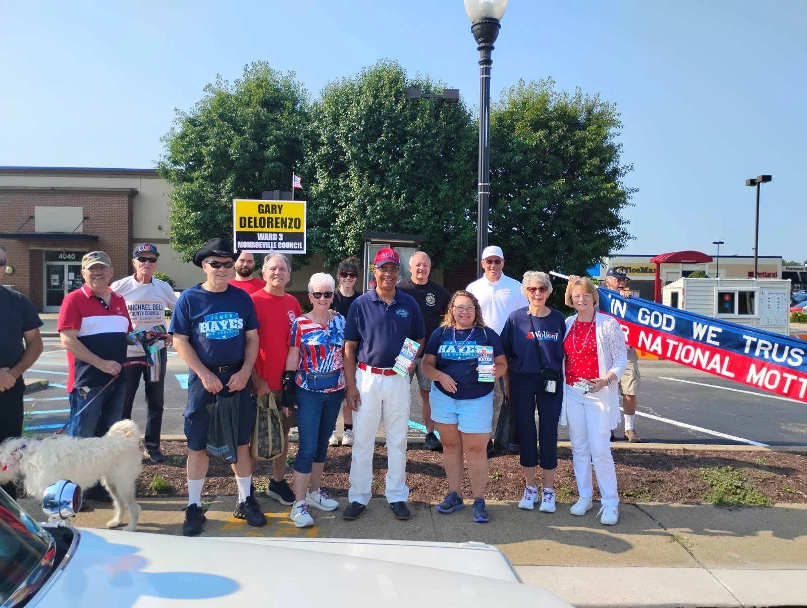 Group Shot of July 4 Parade
