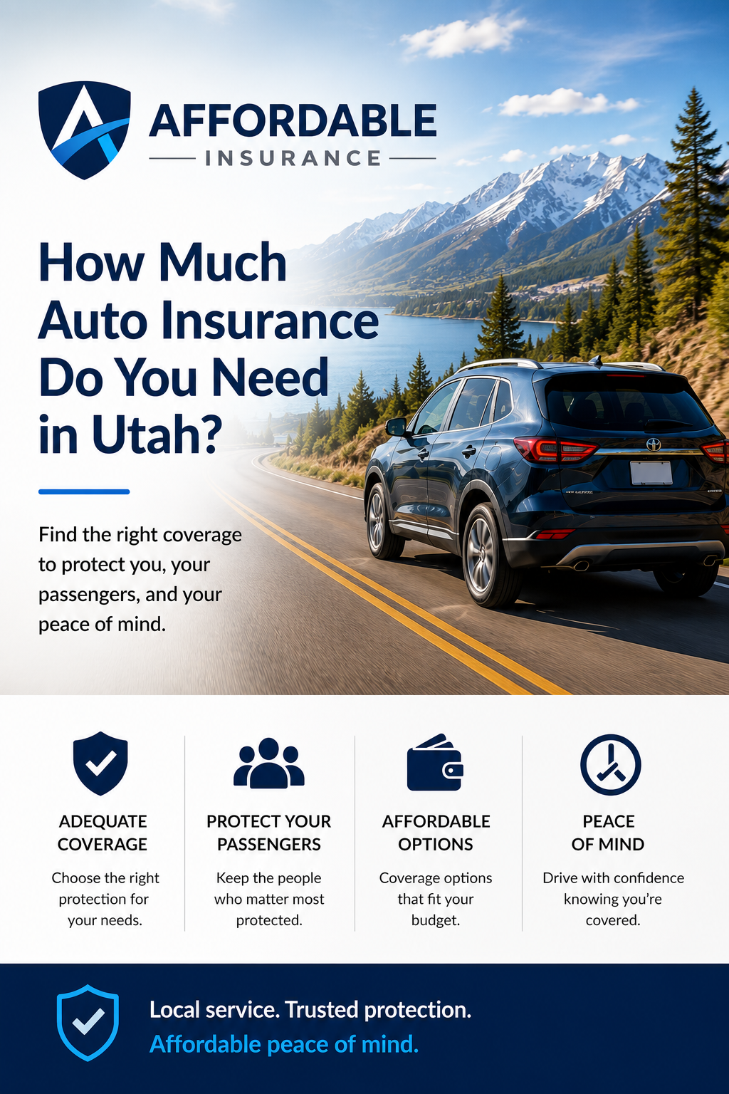 How Much Auto Insurance Do You Need in Utah?