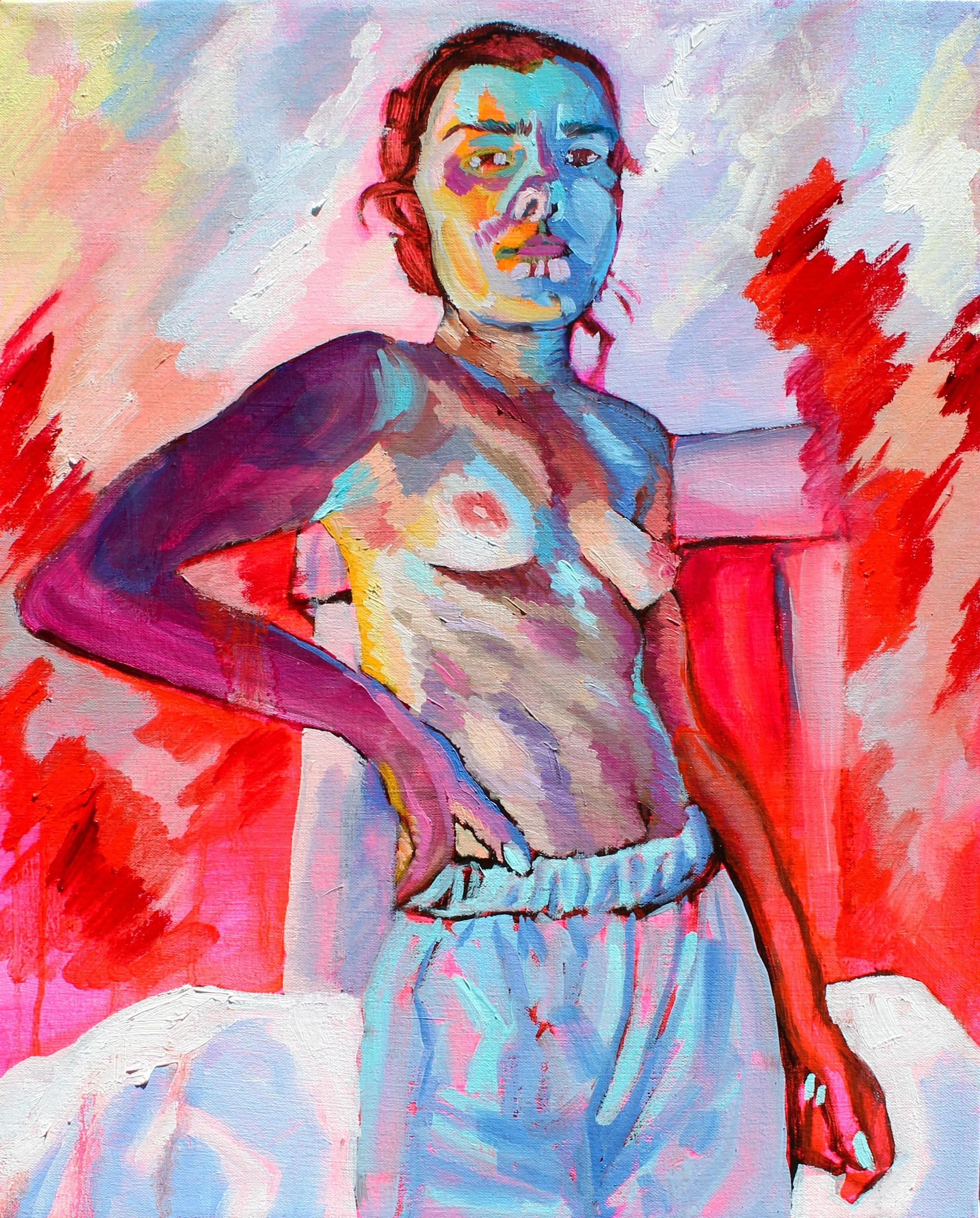 Bigger than my bones, 2020, oil on canvas