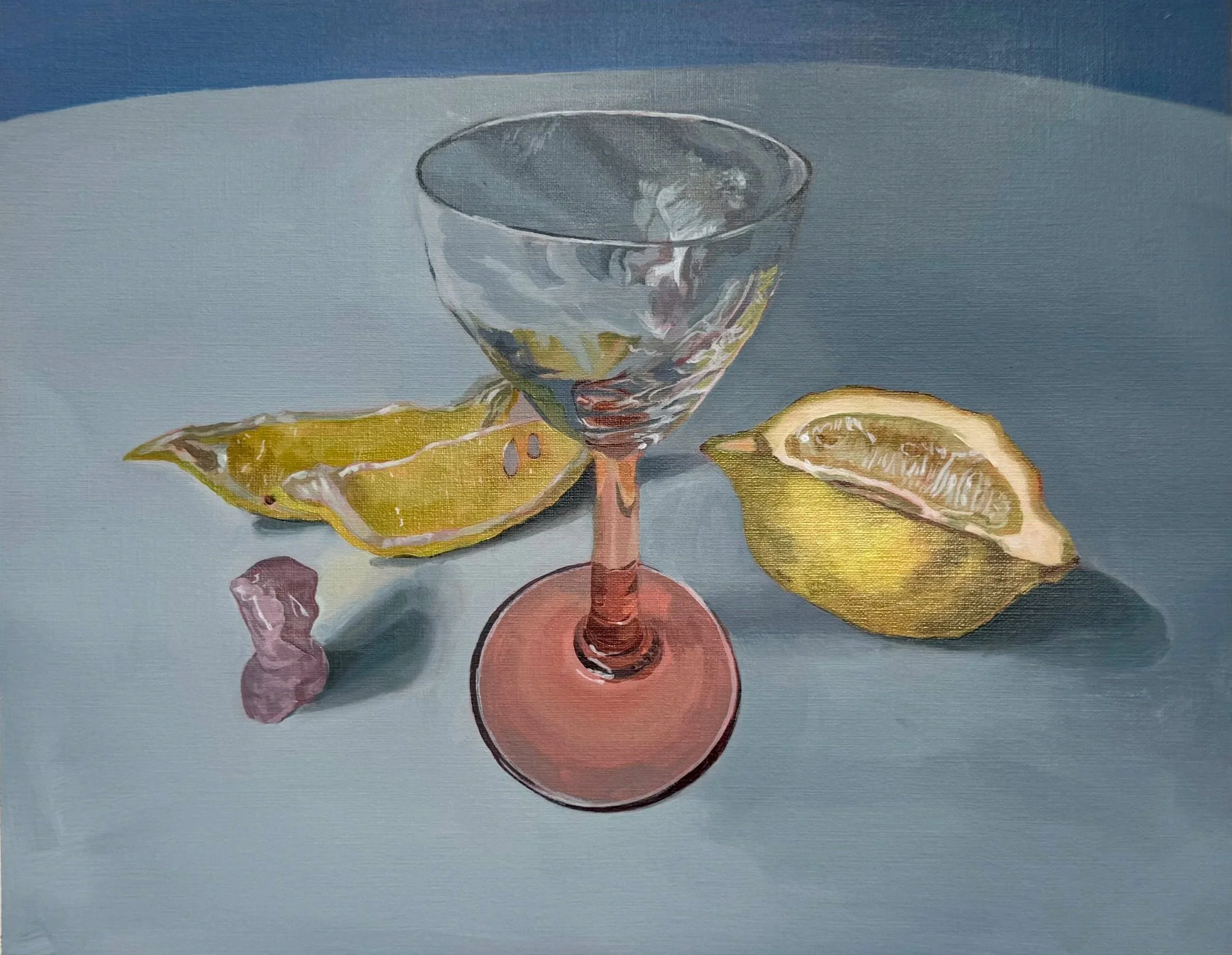 Tart, 2026, acrylic on canvas paper