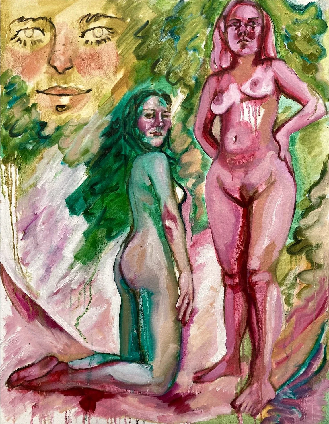 Garden of Adonis, 2021, oil on canvas