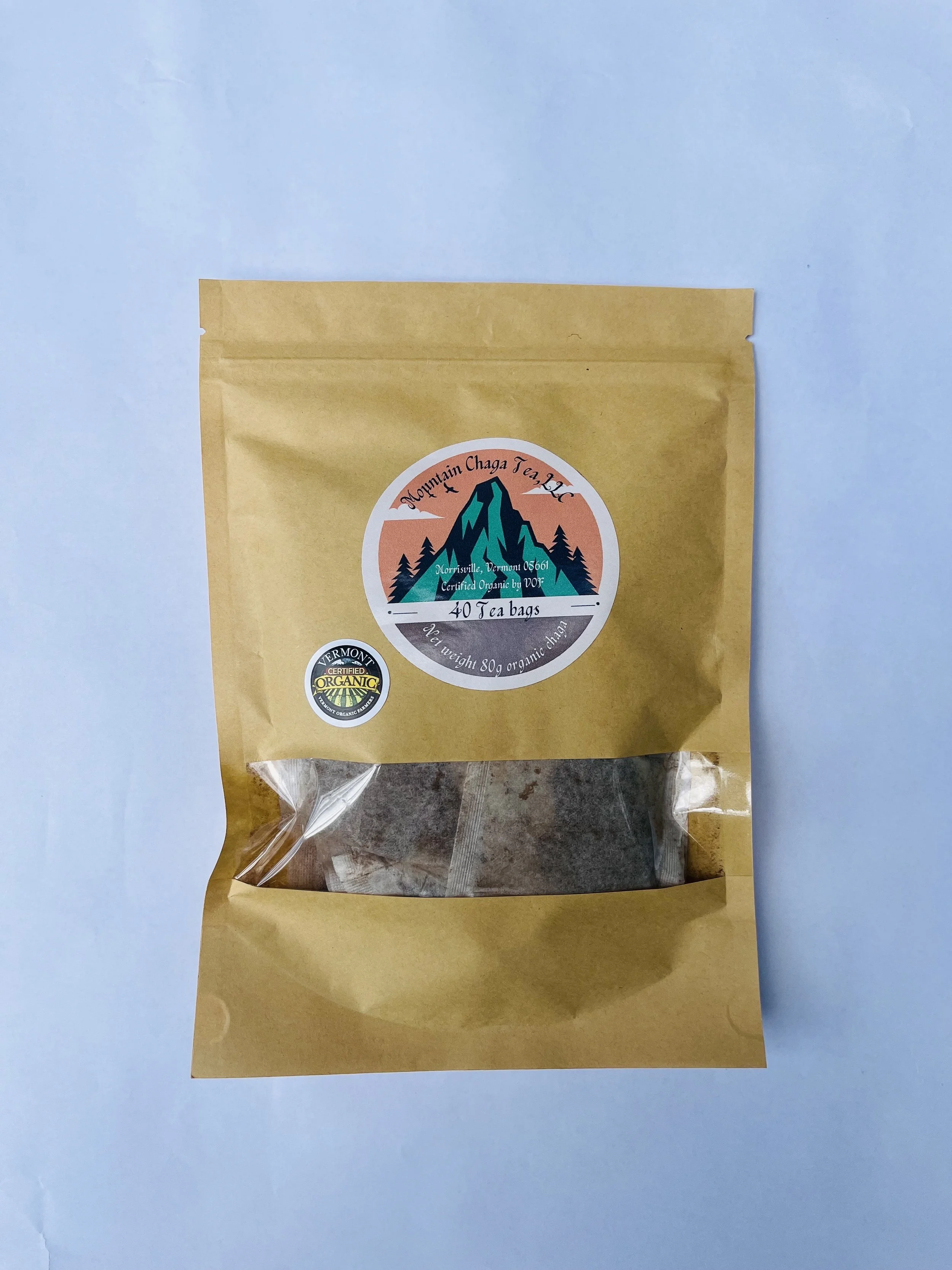 Mountain Chaga Tea (40 Tea Bags)