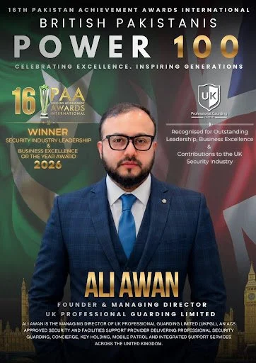 UKPGL Proud to Celebrate Managing Director Ali Awan’s Recognition