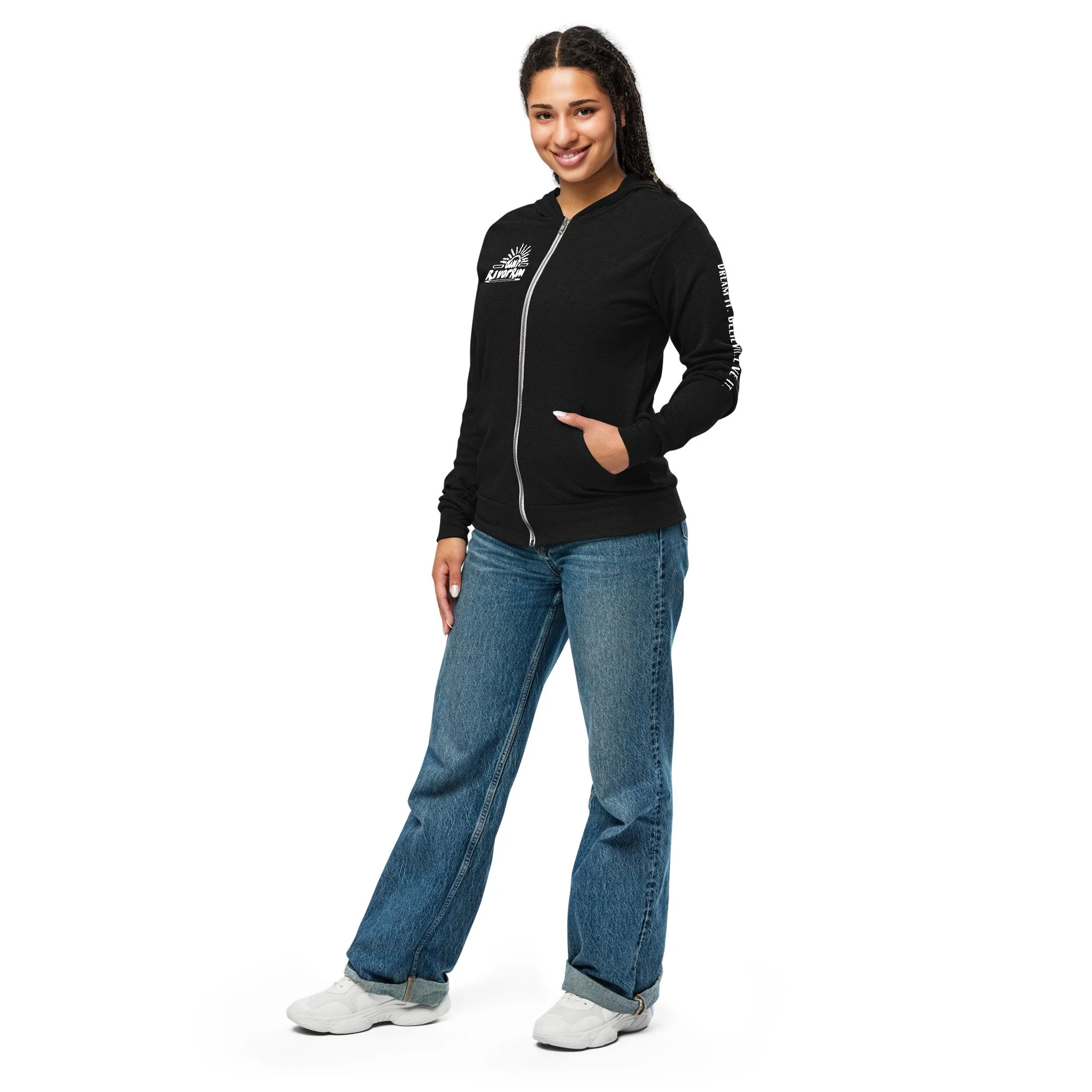 unisex-lightweight-zip-hoodie-solid-black-triblend-left-front-665e4b5fd615d.jpg