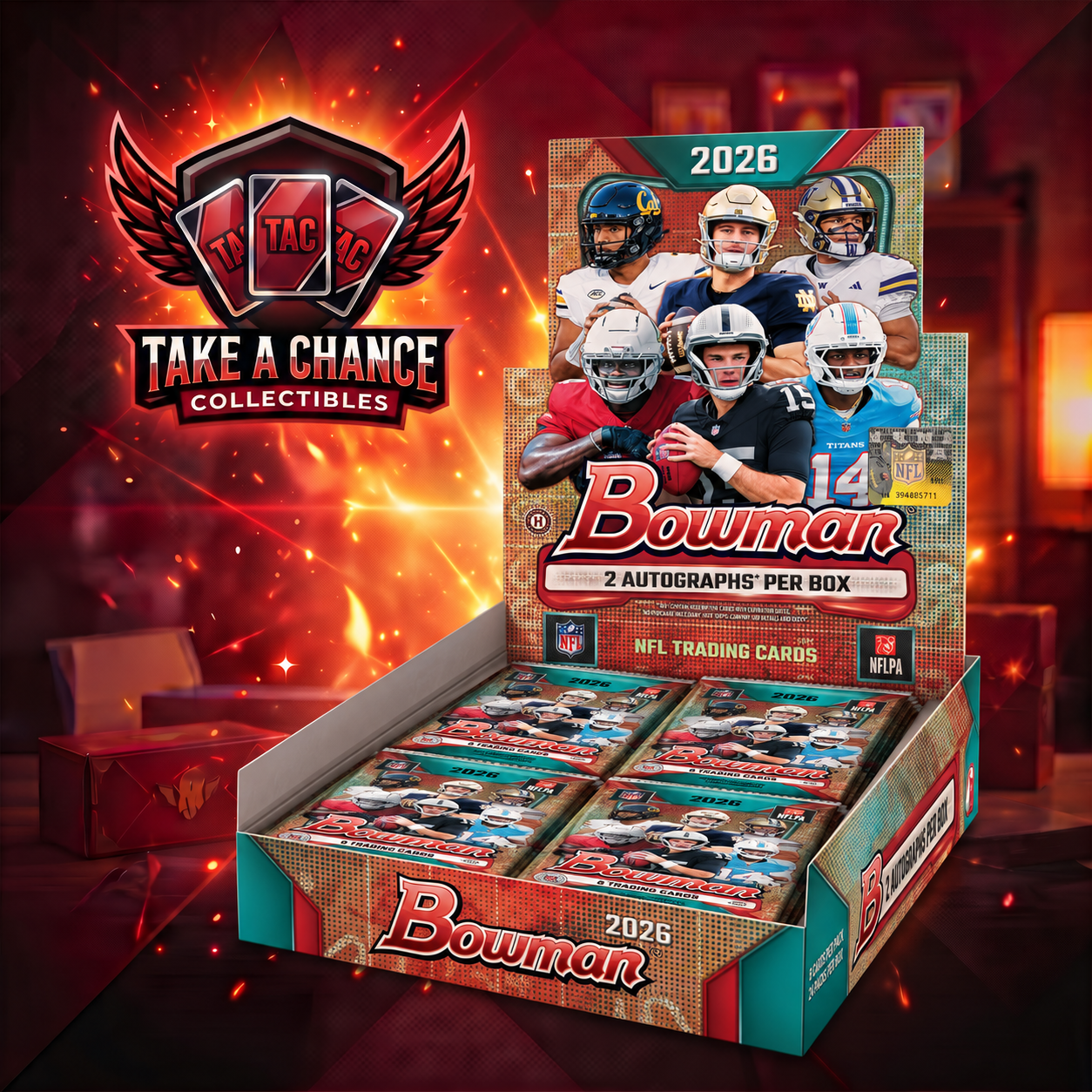 2026 Bowman Football - Hobby Box.webp