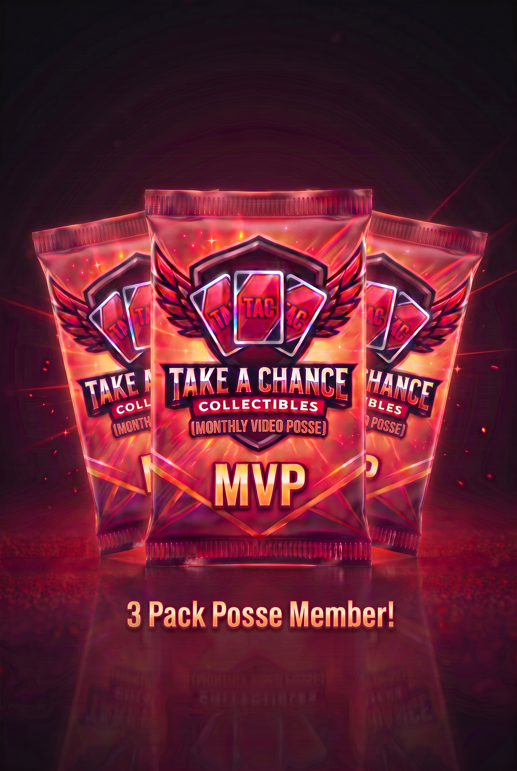 Take a Chance MVP (Monthly Video Posse) Membership (3 Packs)