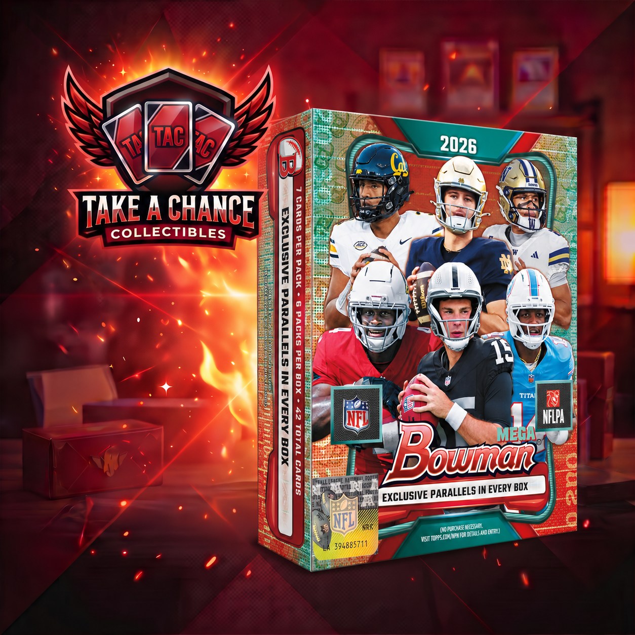 2026 Bowman Football - Mega Box.webp
