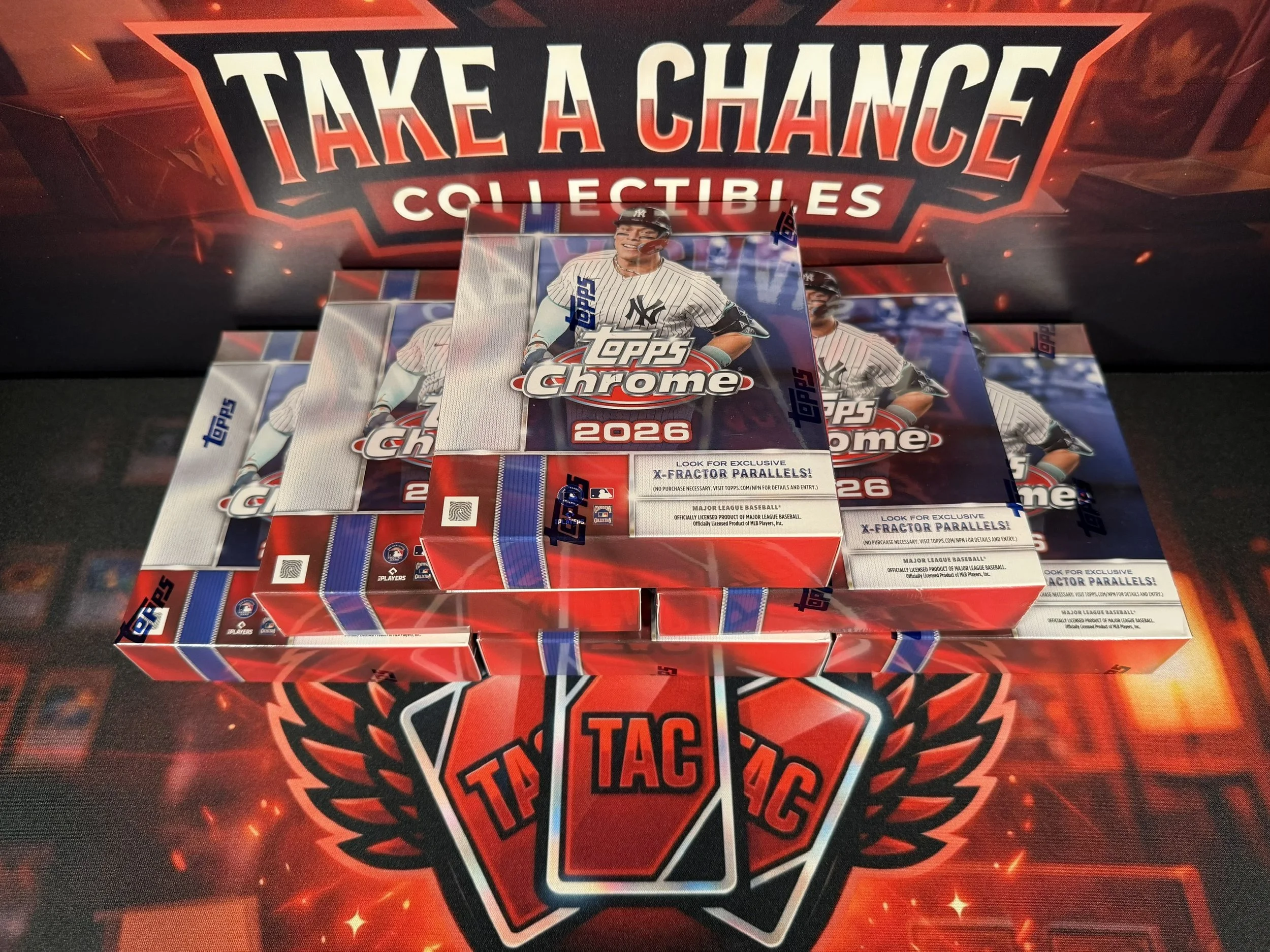 2026 Topps Chrome® Baseball Mega Box — Pick Your Team Break