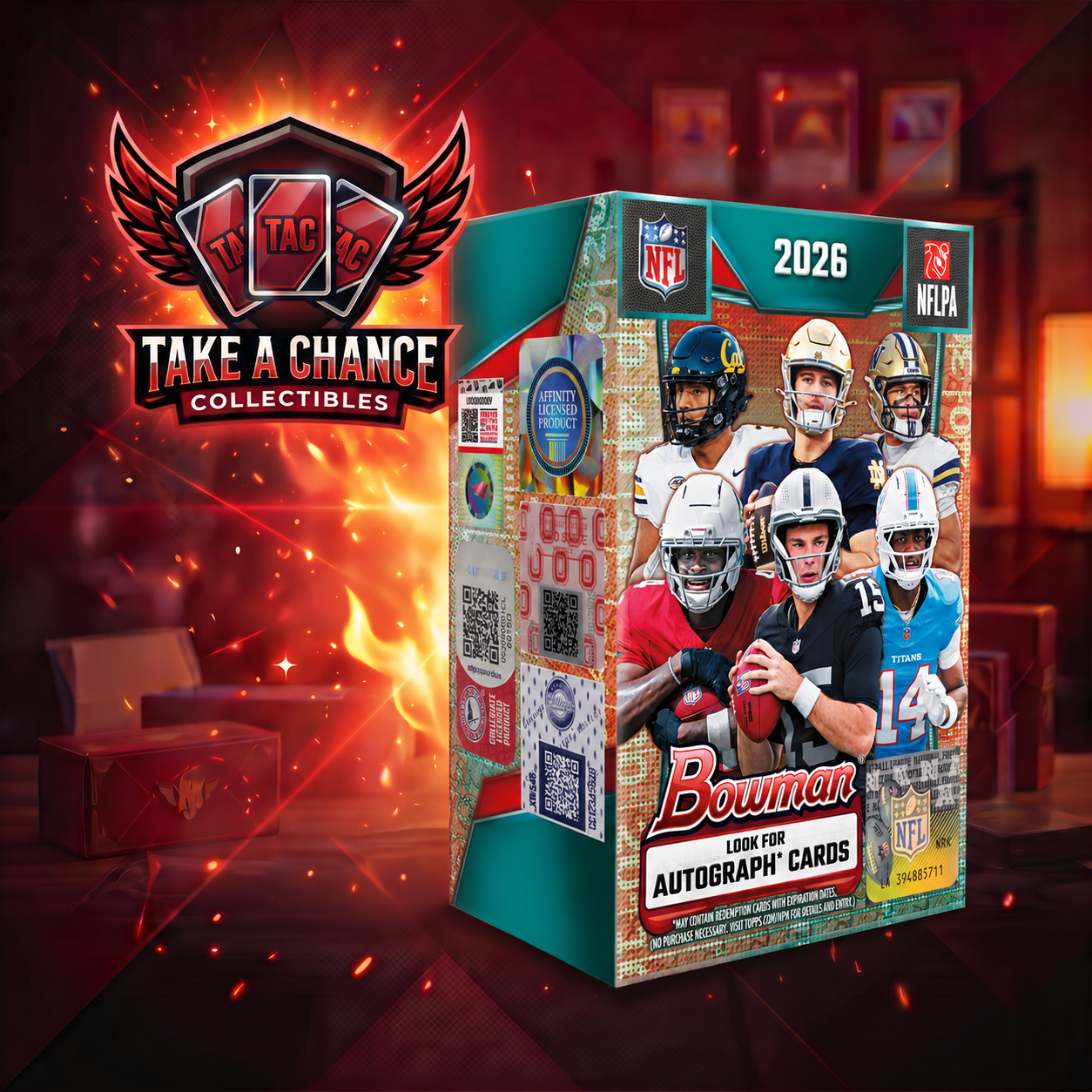 2026 Bowman Football - Value Box.webp