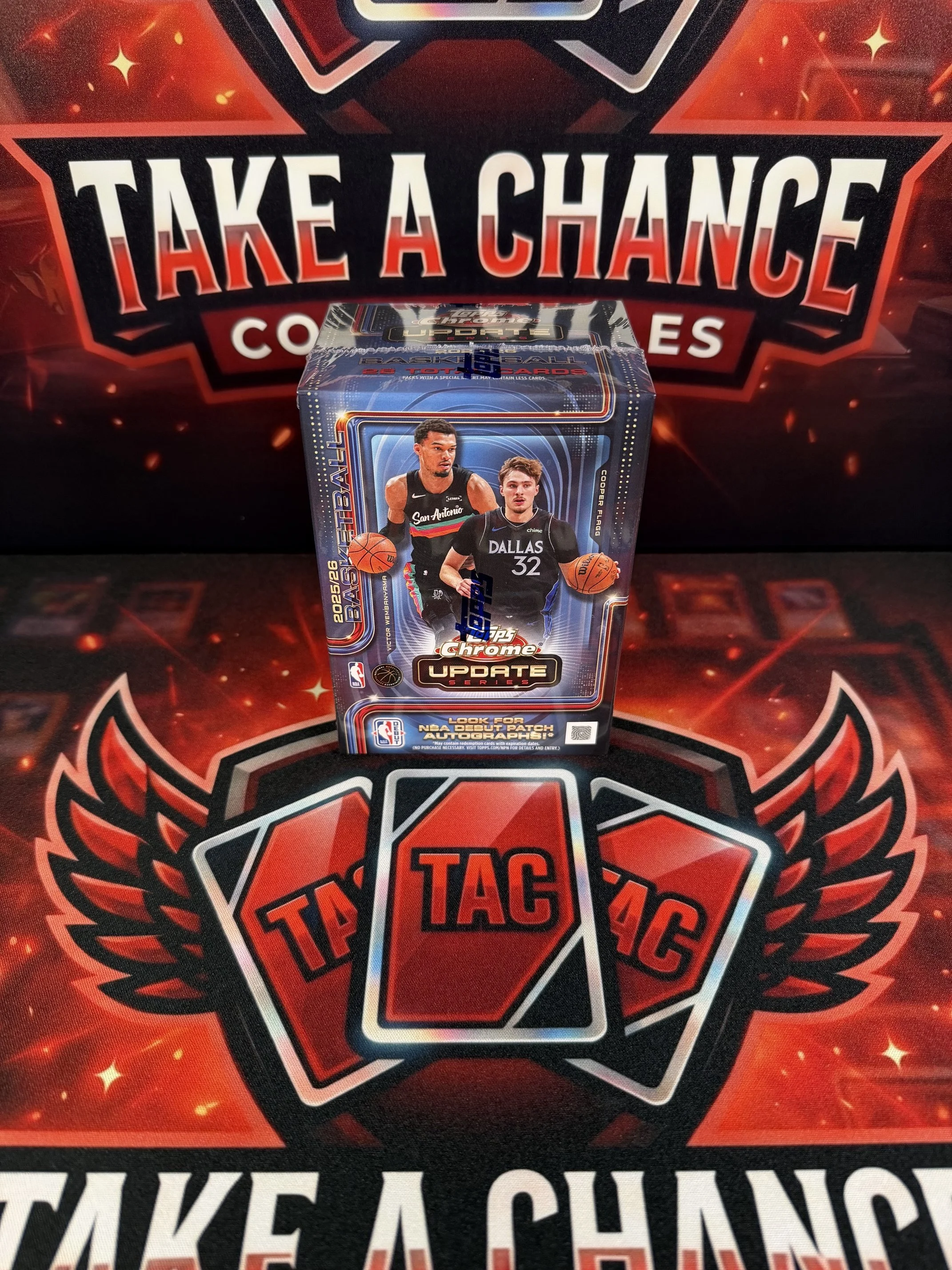 2025-26 Topps Chrome® Update Basketball - Value Box