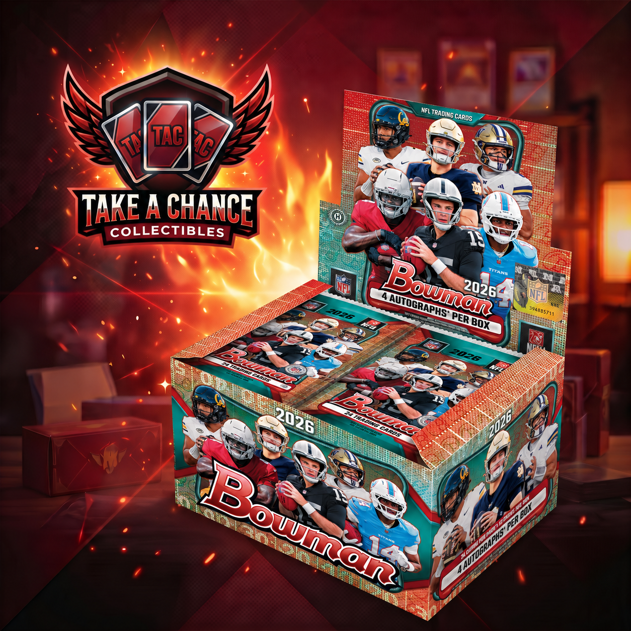 2026 Bowman Football - Jumbo Box.webp