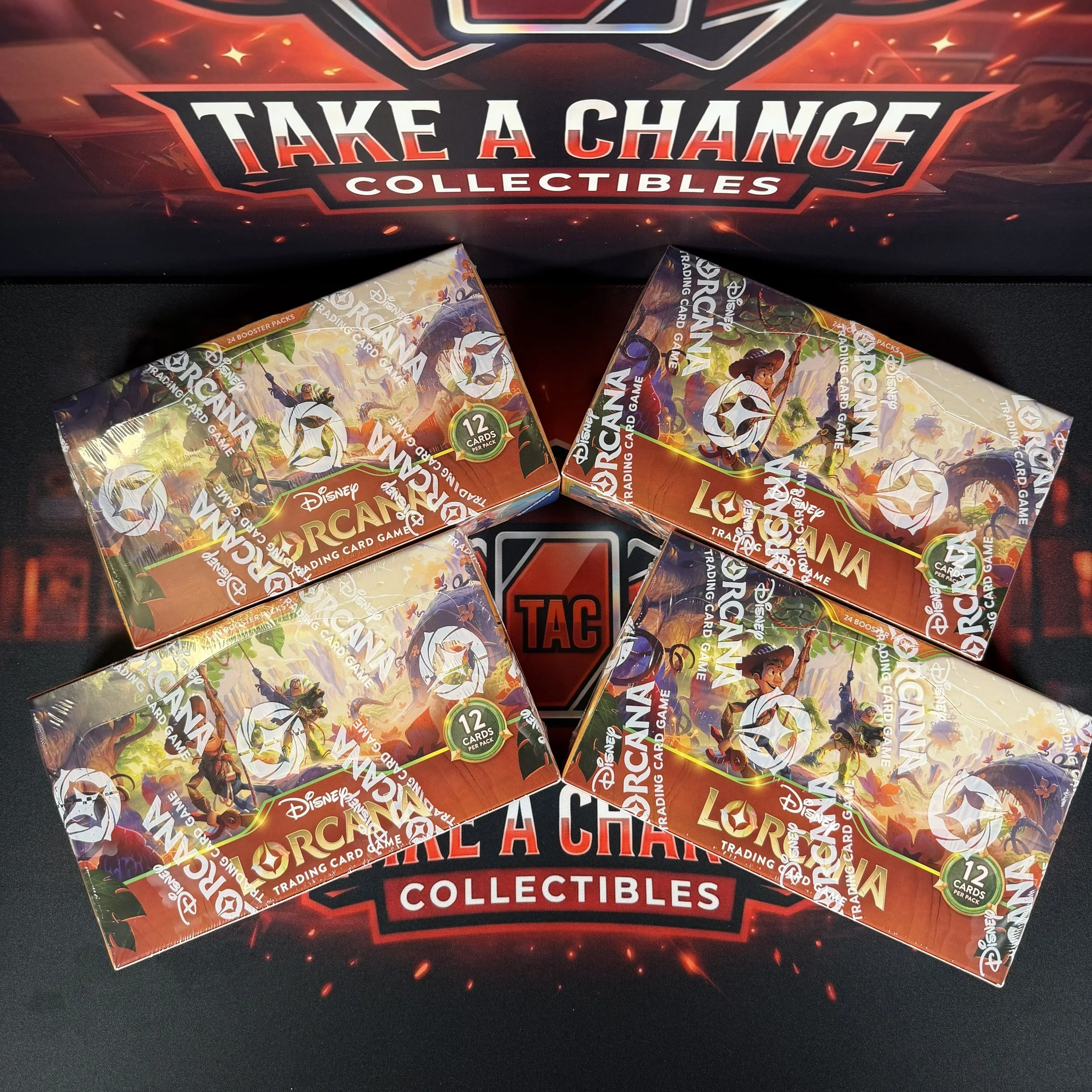 Case of Lorcana: Wilds Unknown — Color Break