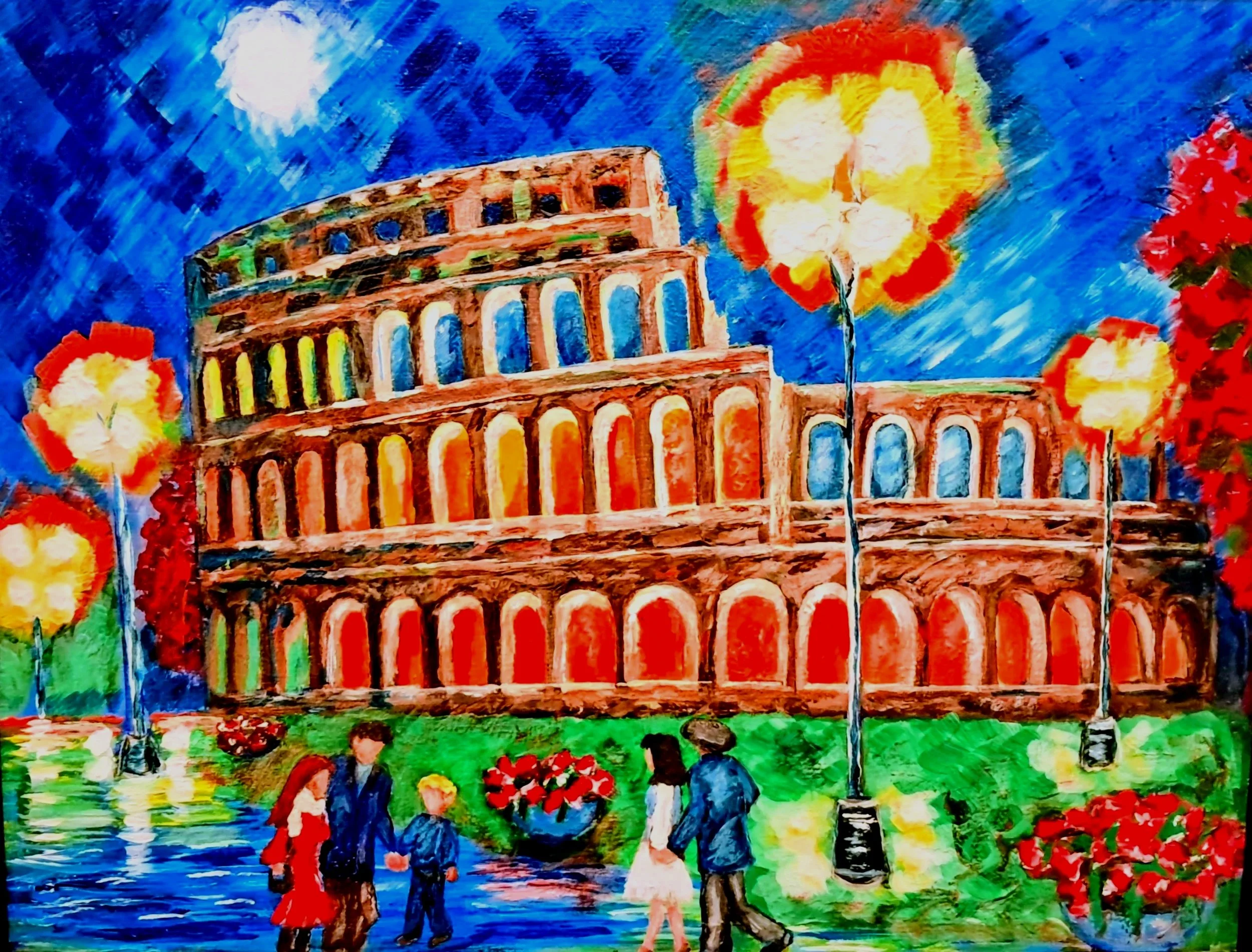 Colosseum at Night - Journeys
