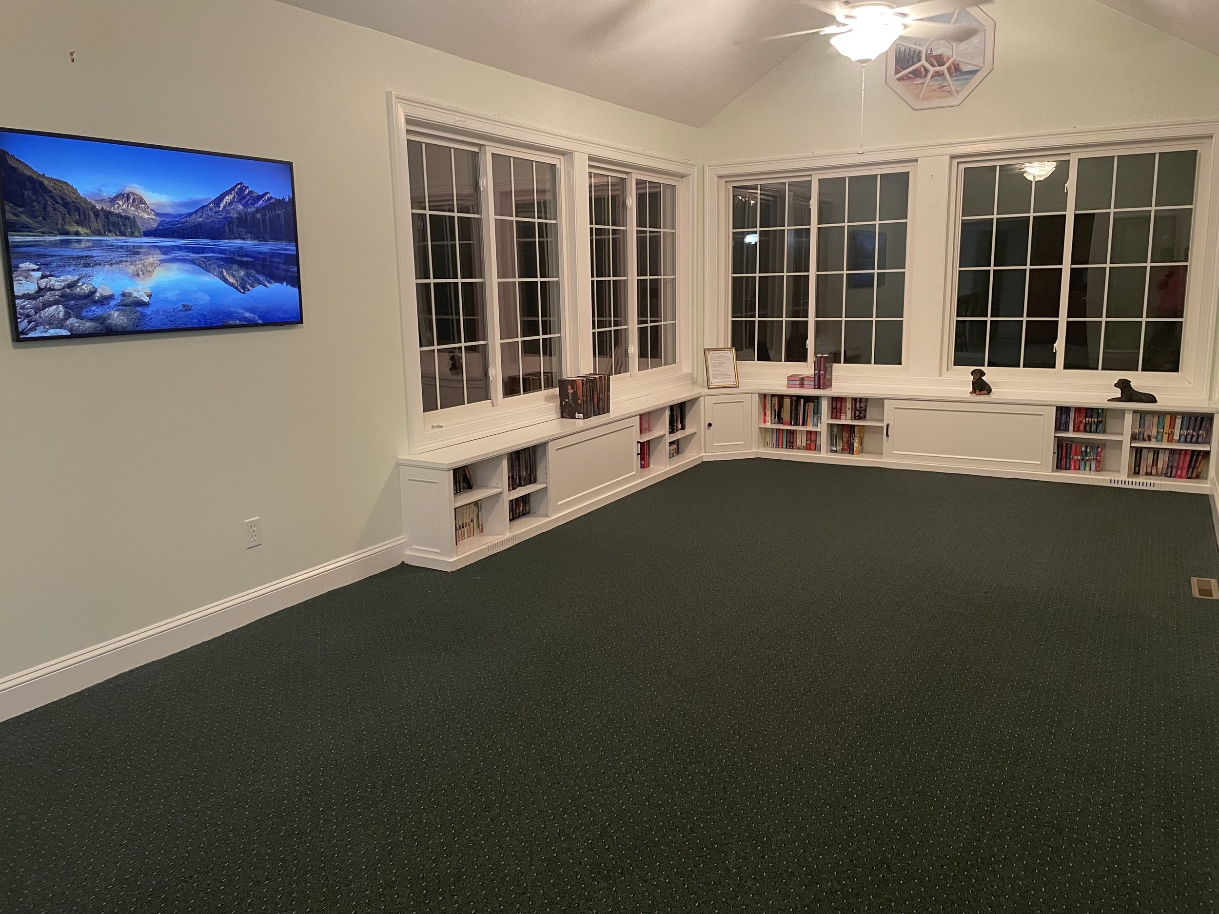 Window Seats & Built-In Bookcases