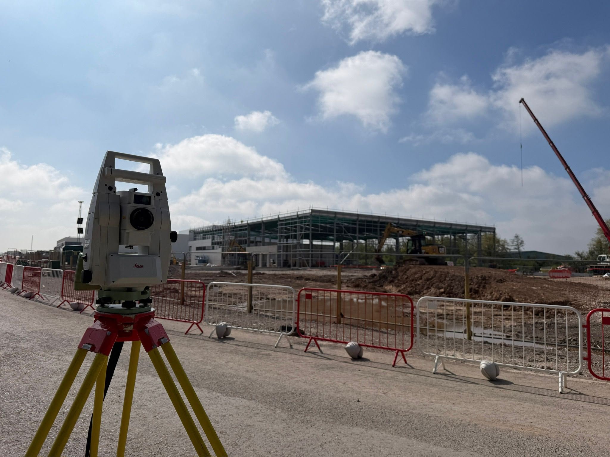 Roman Way large-scale topographic survey project