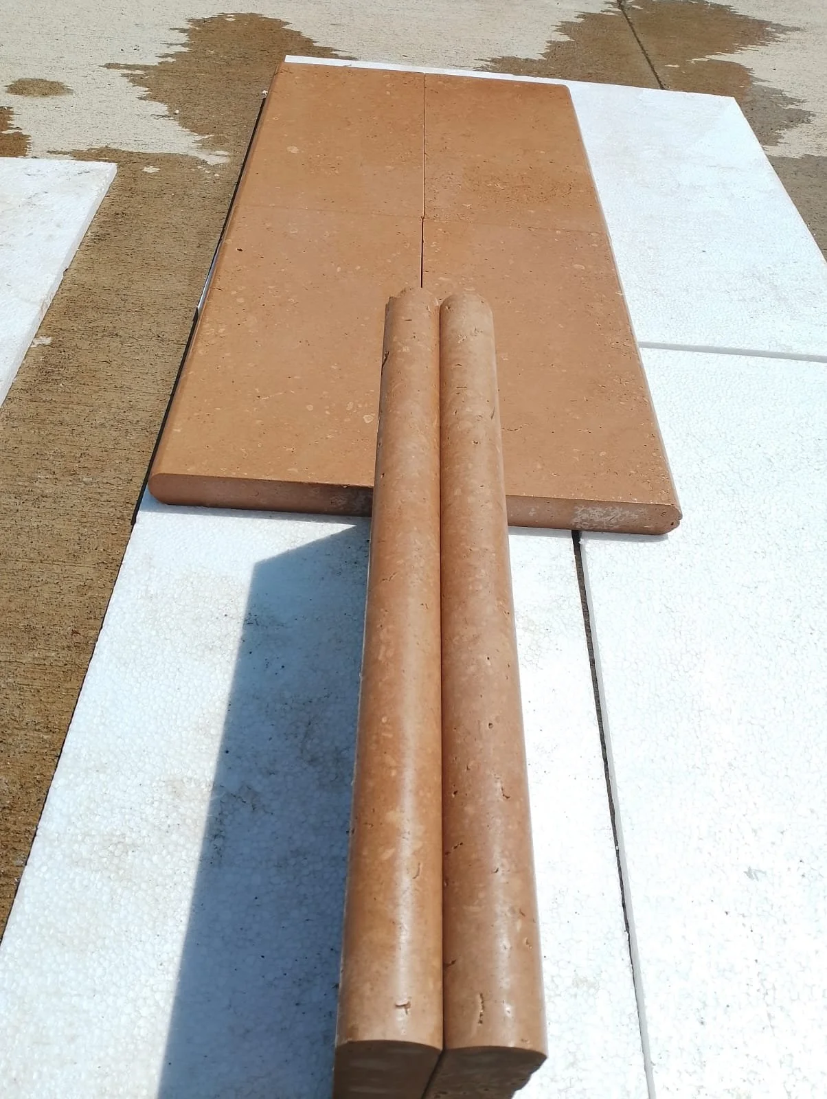 Walnut Travertine Tumbled-2(wet look)