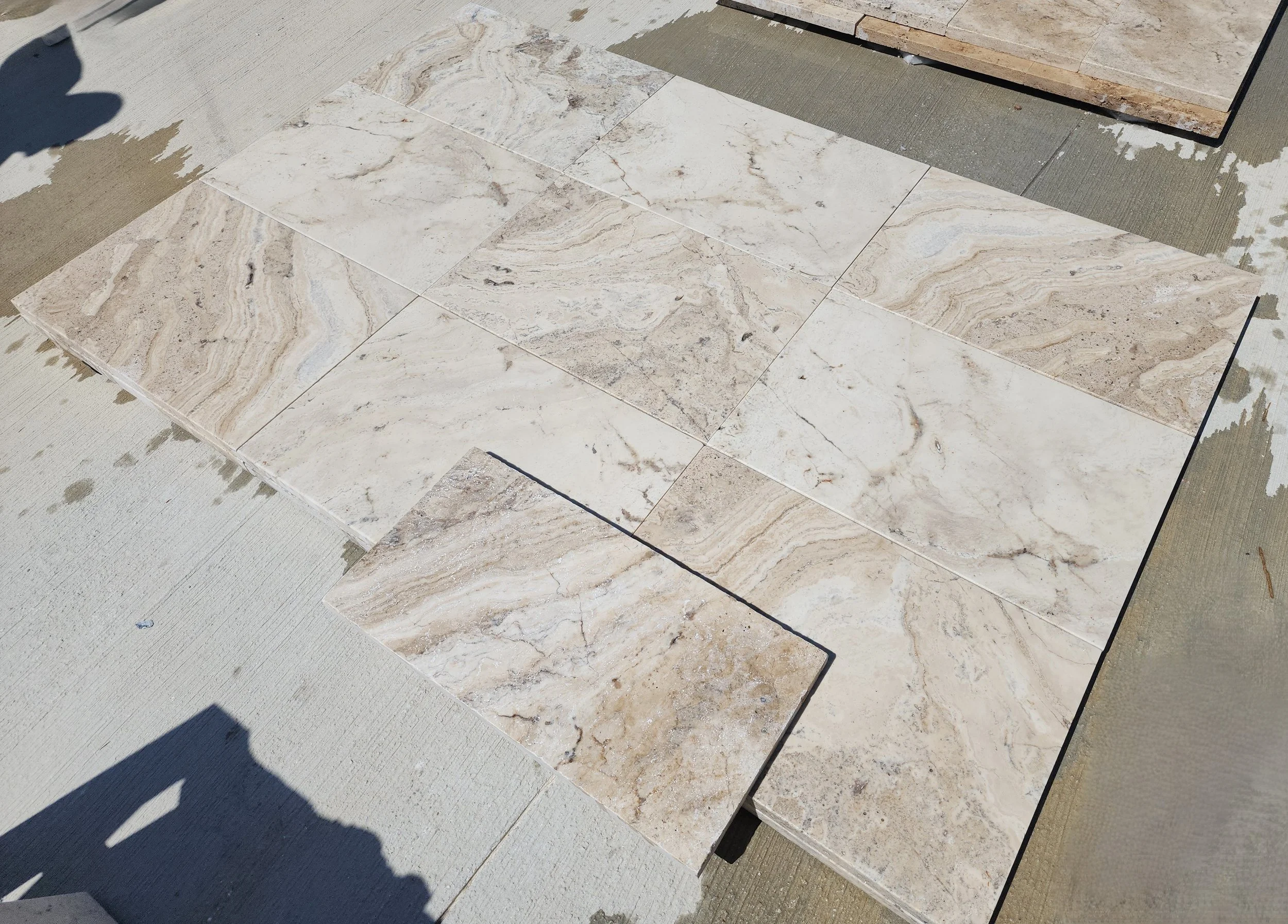 River Travertine Tumbled-1(wet look)