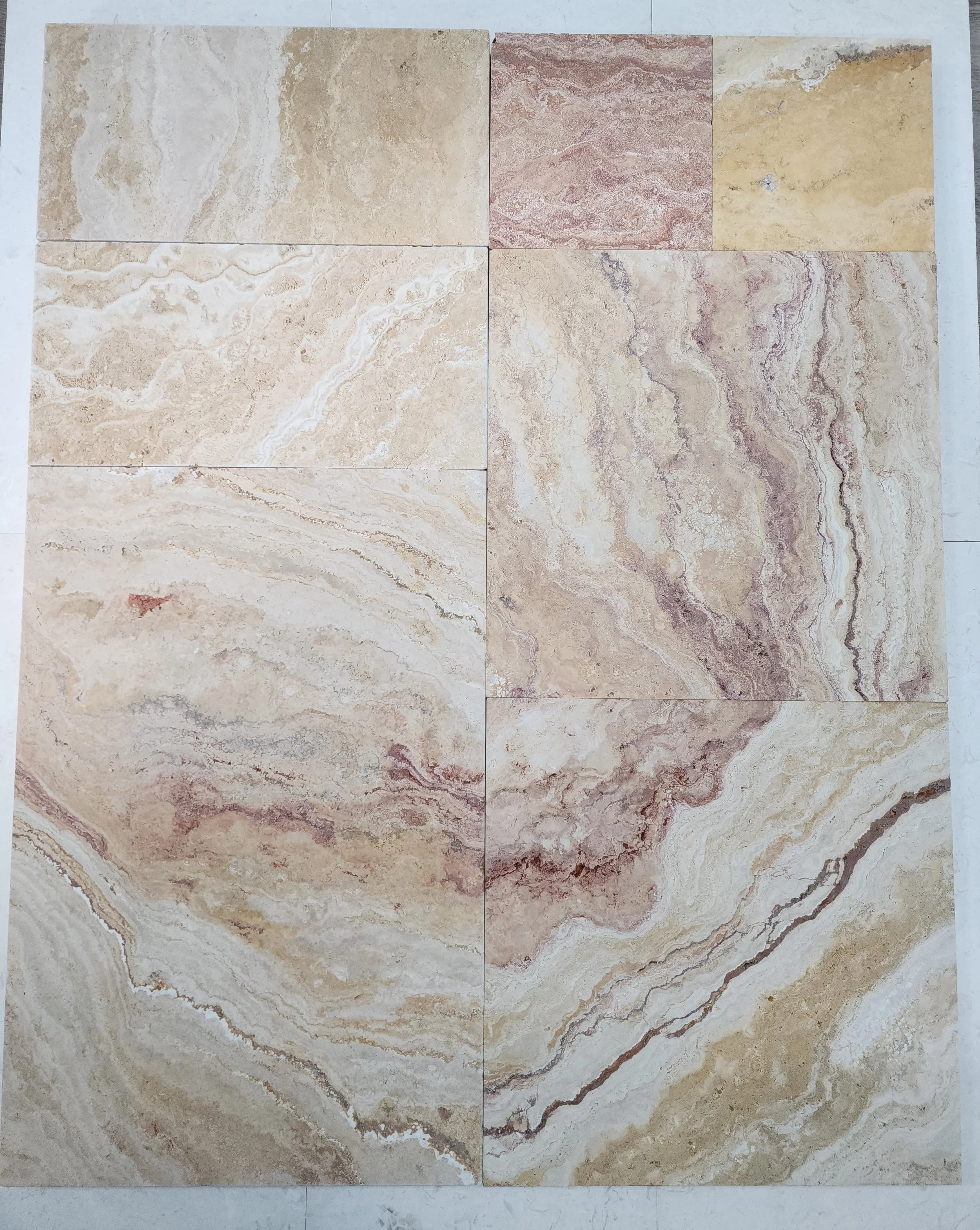 Autumn Travertine Tumbled-1(dry look)