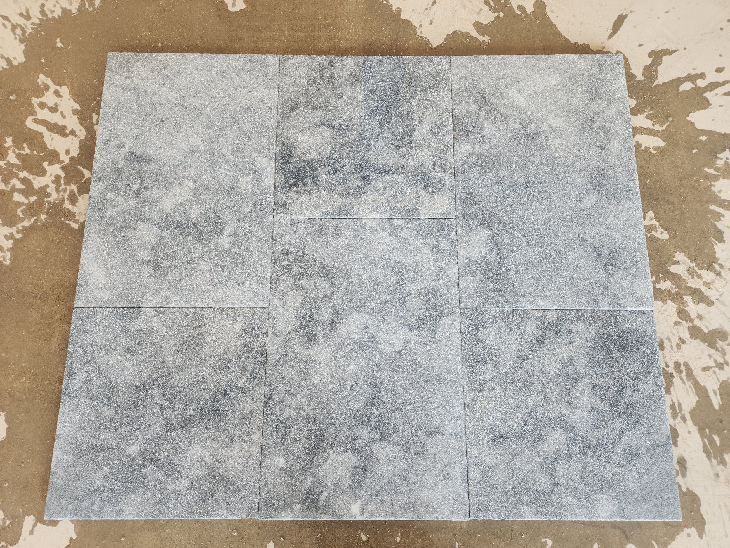 Silver Marble Leather Finish-3(wet look)