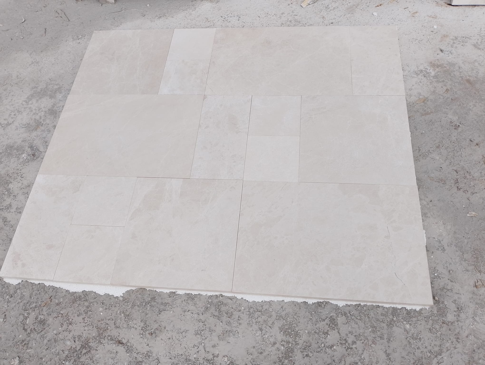 Beige Marble Sandblasted-5(wet look)