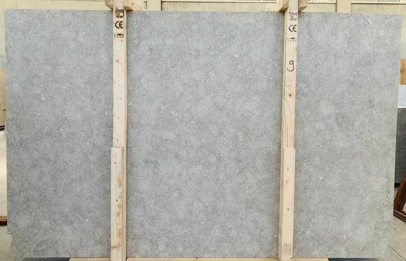 Fossil Green Limestone Sandblasted-3(dry look)