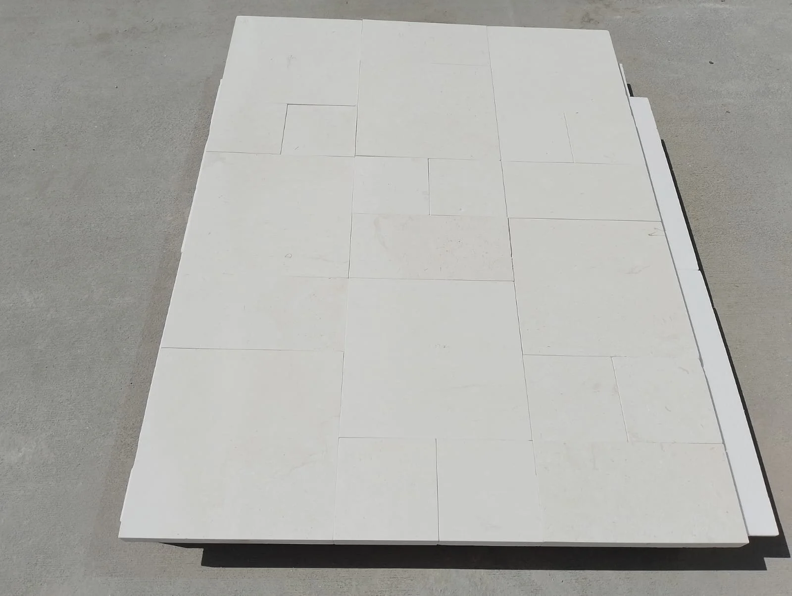 White Shellstone Tumbled-2(dry look)
