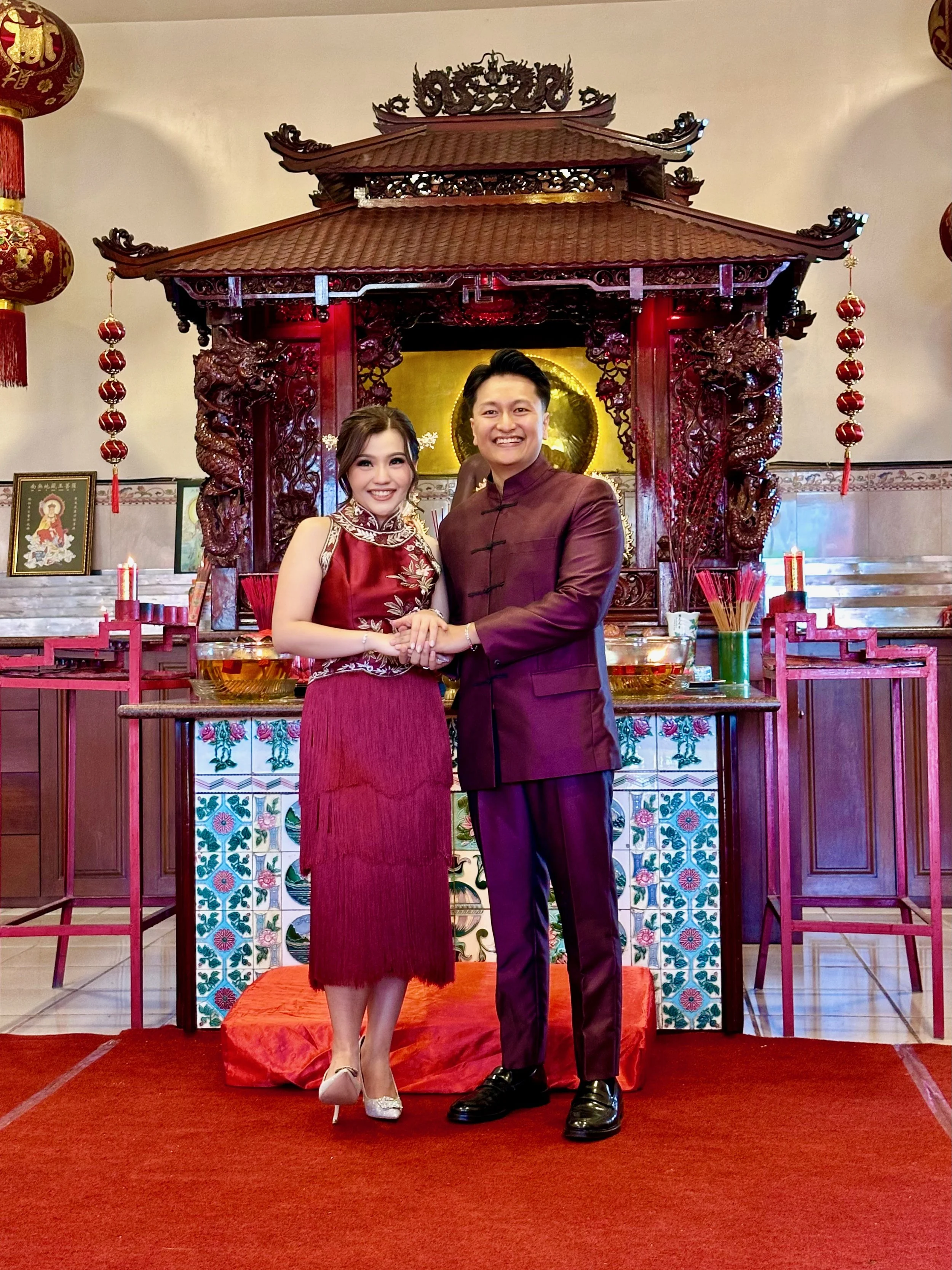 Congratulations Uncle Toyang and Alicia