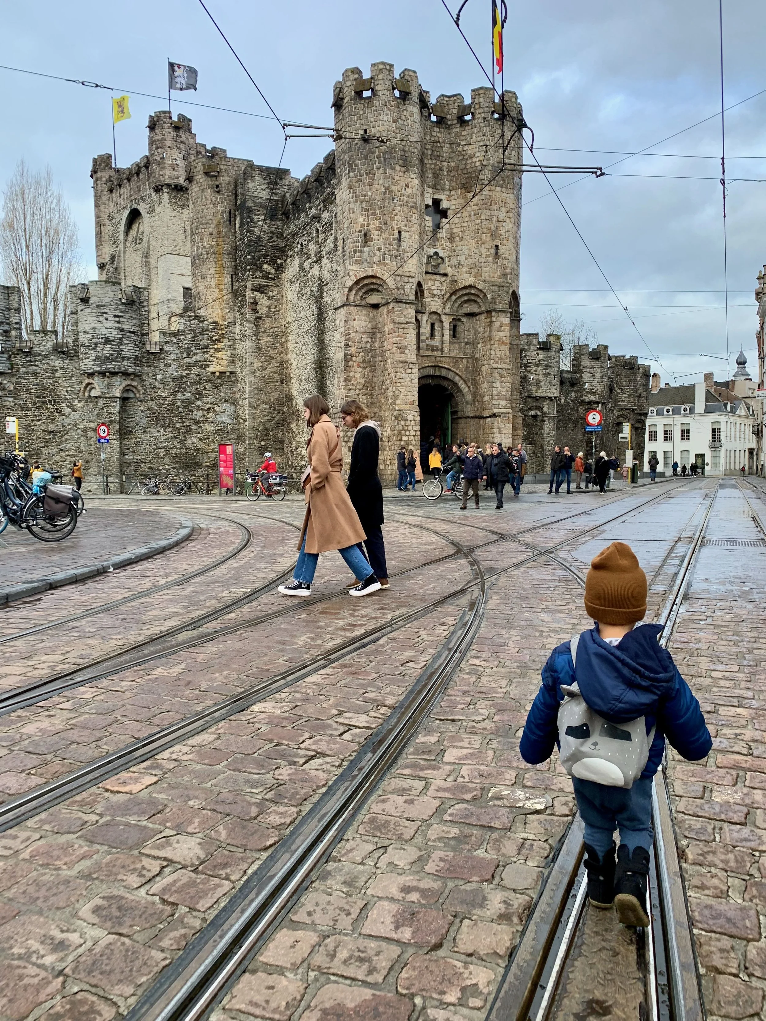 Gravensteen medieval castle.