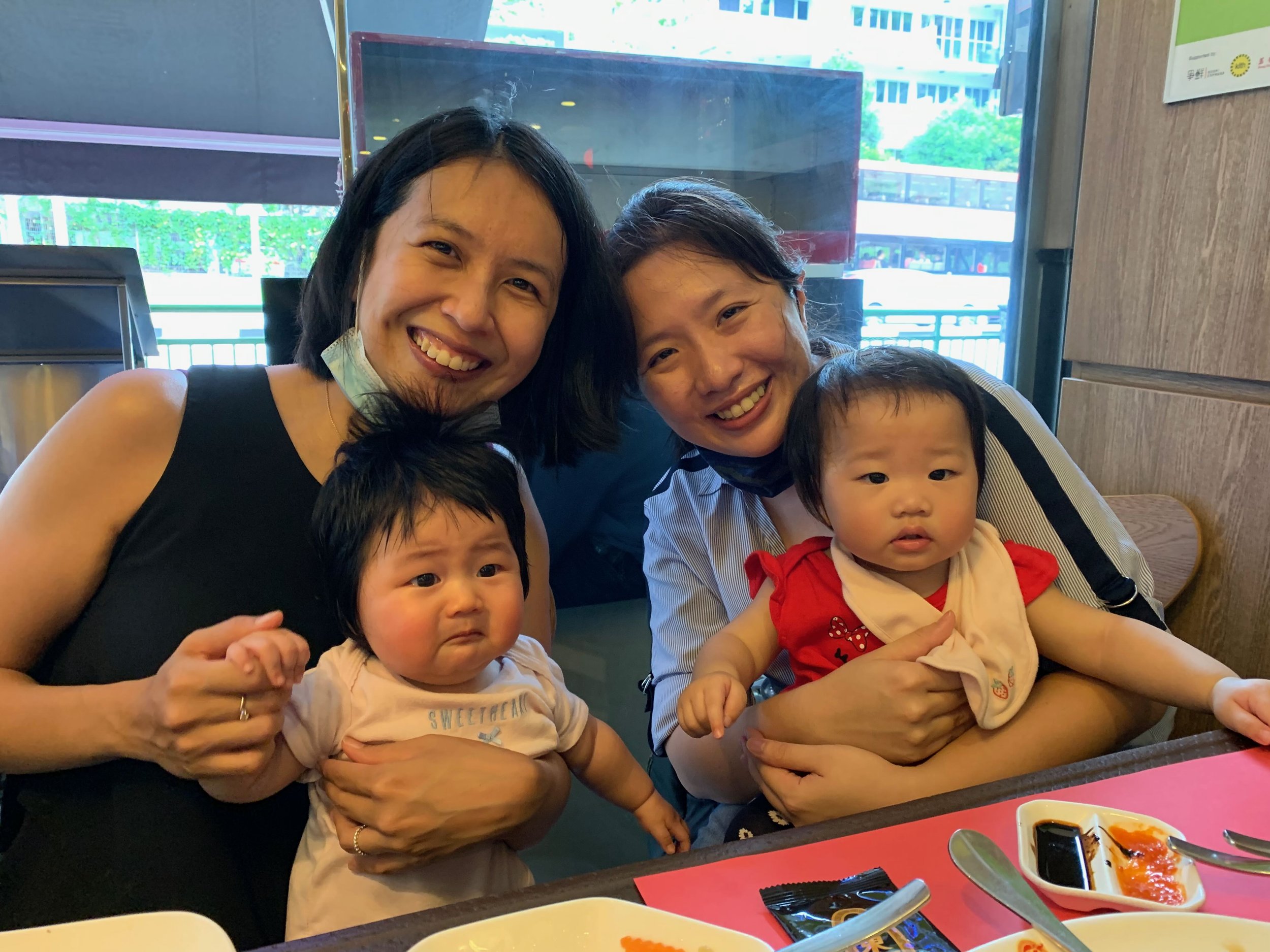 Lunch with Sianita's cousin