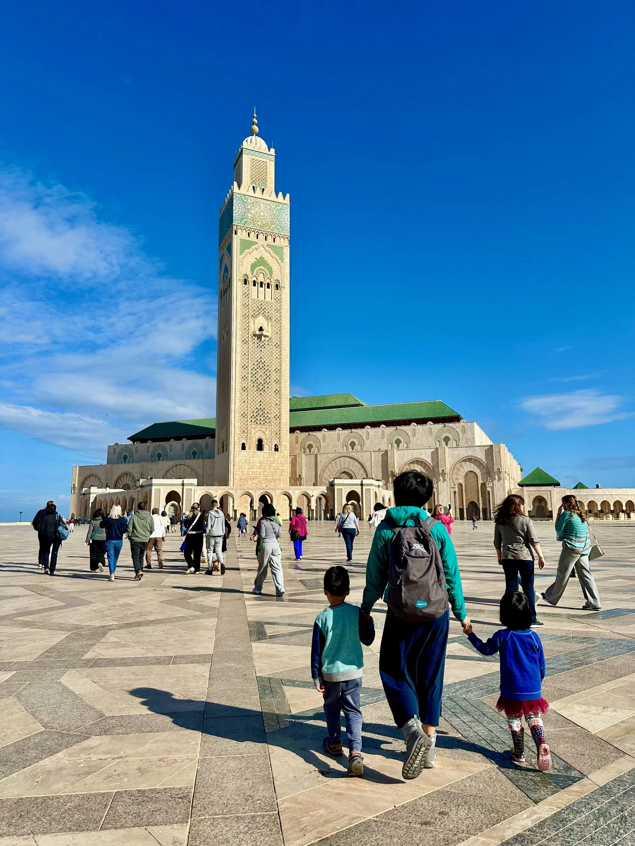 Hassan II Mosque in Casablanca